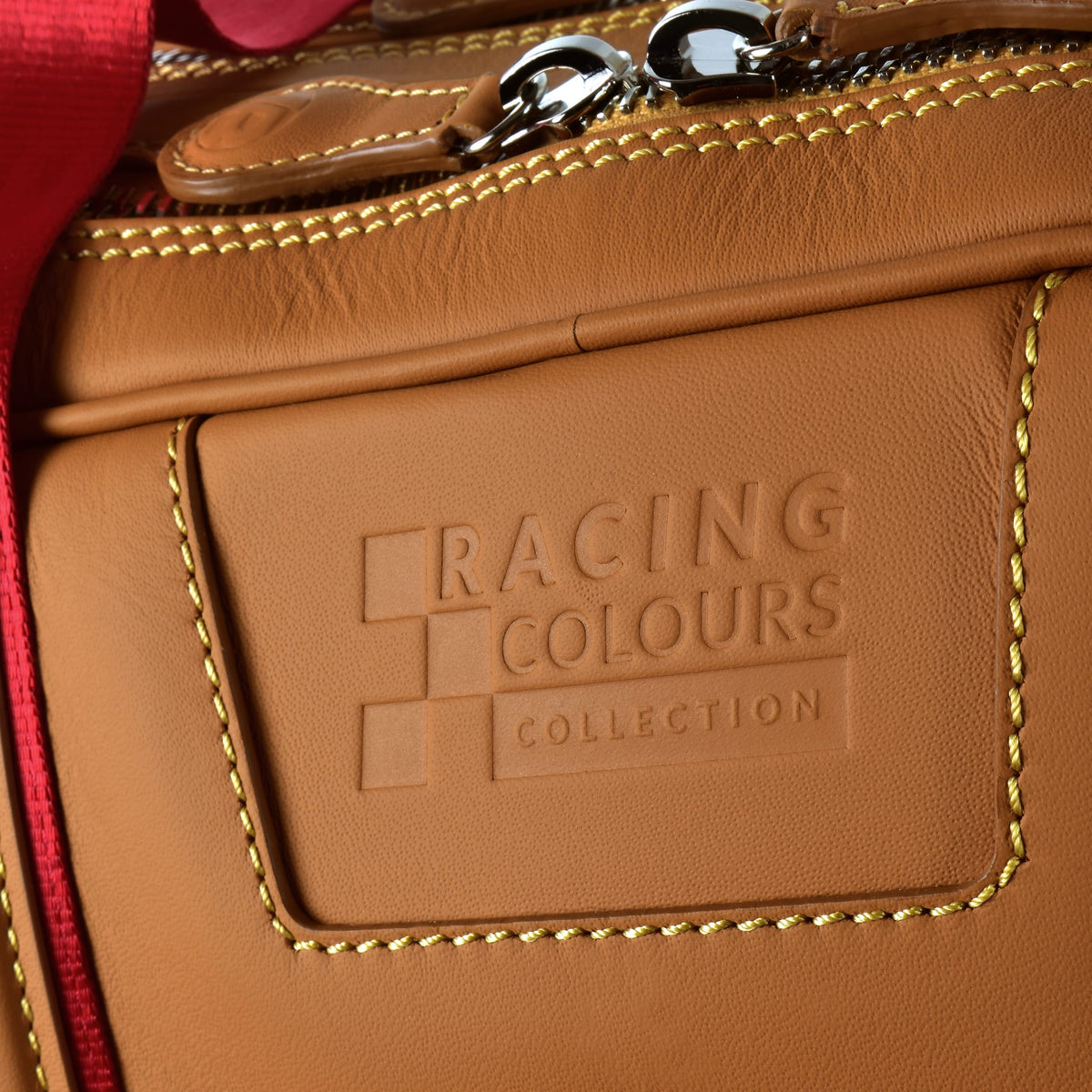 gto twin briefcase tan logo