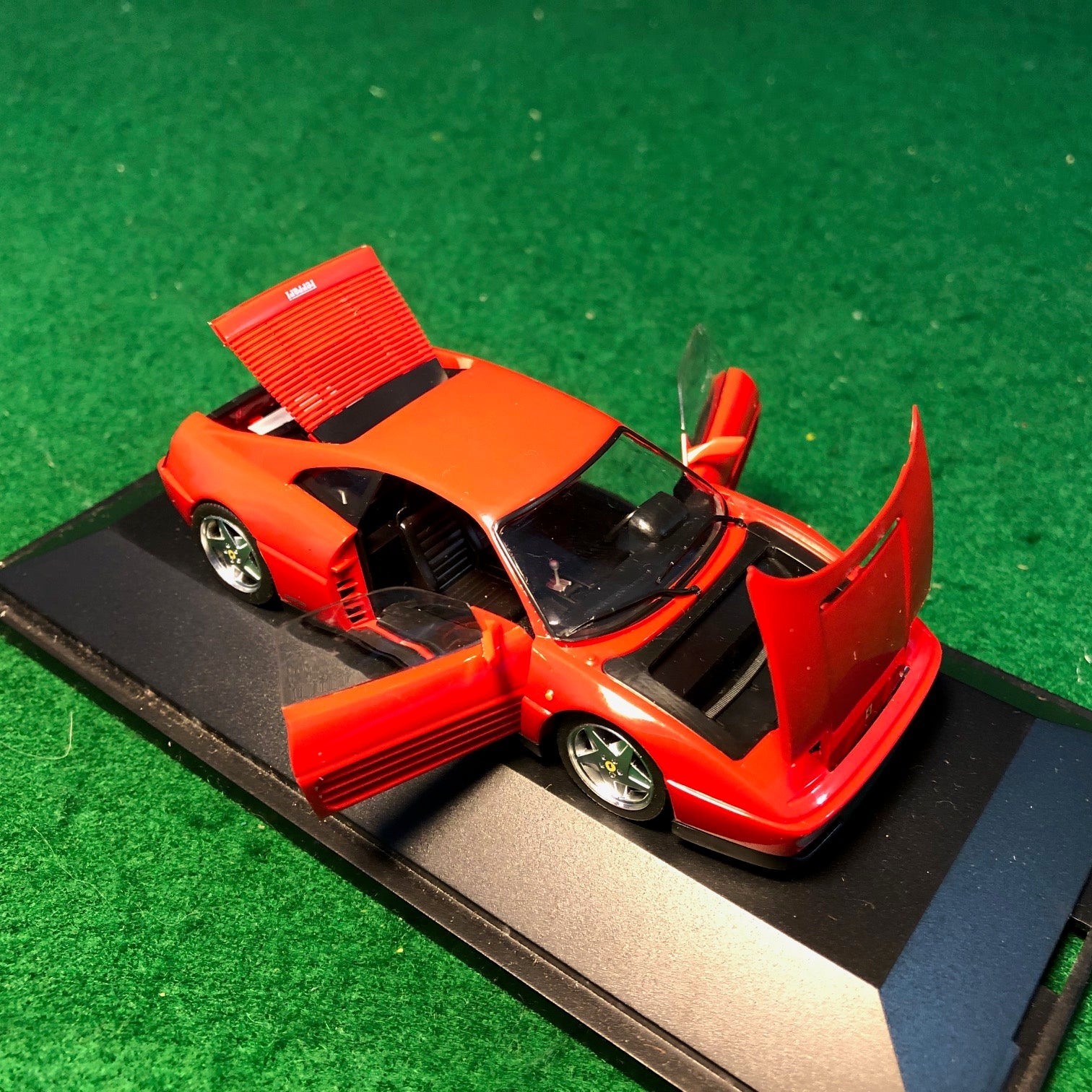 Ferrari 348tb Red by Herpa 1:43 (01020)(No box) - Petrolicious