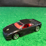 Ferrari 348 tb Black by HotWheels 1:64 (5SP)(12933)(No box)