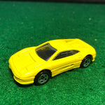 Ferrari 355 GTB Yellow by HotWheels 1:64 (5SP)(13338)(No box)
