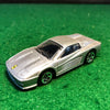 Ferrari F512 M Silver by HotWheels 1:64 (5SP)(19953)(No box)