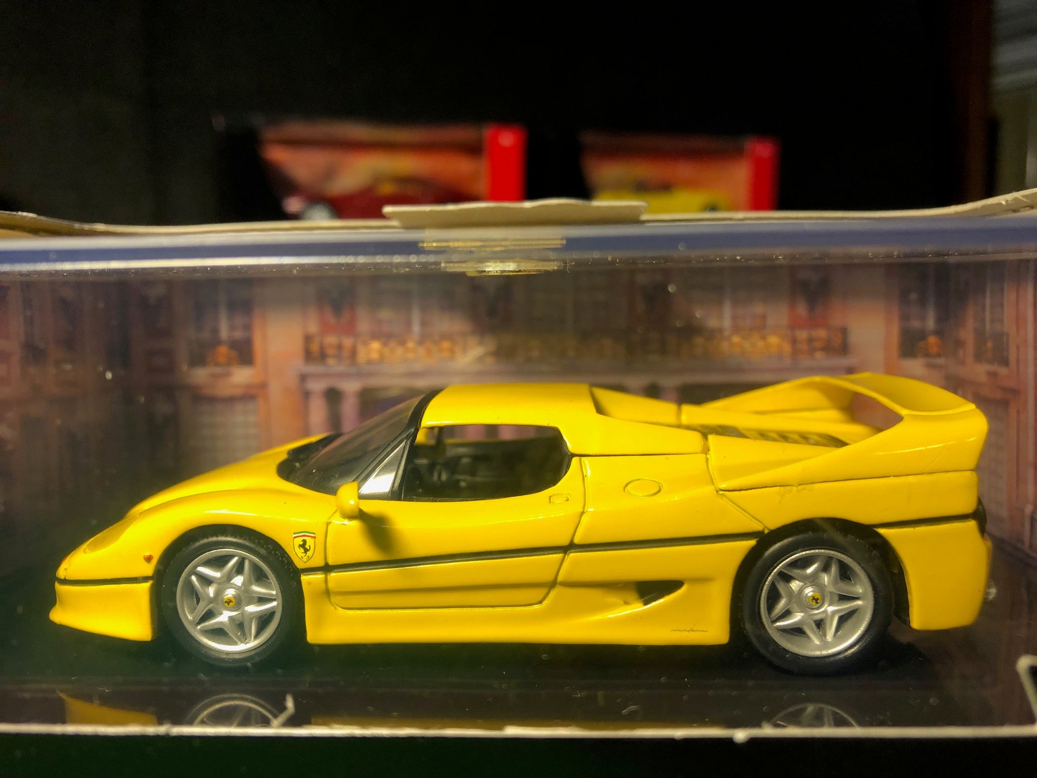 Ferrari F50 Yellow by HotWheels 1:43 (22179) - Petrolicious