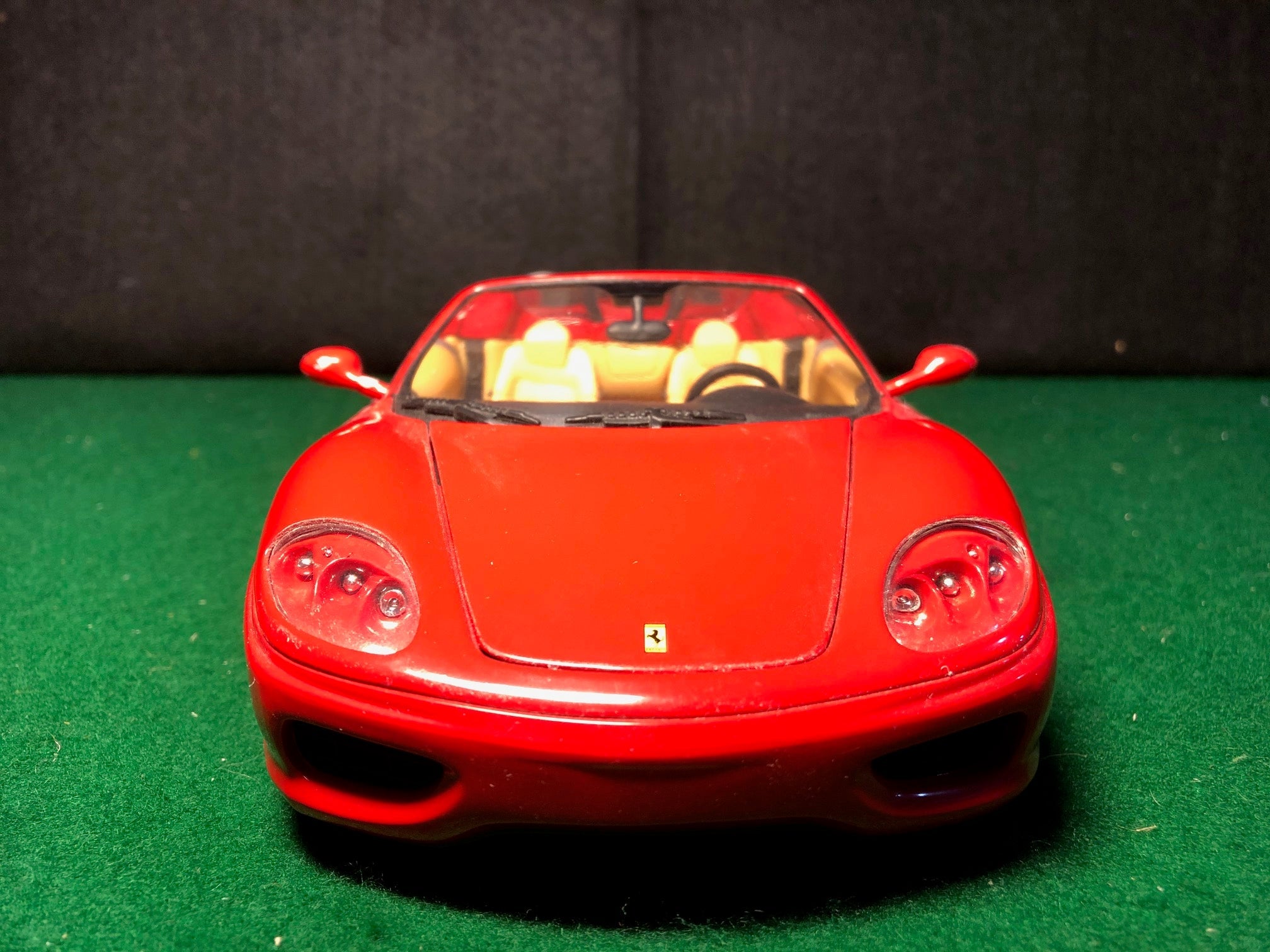 Ferrari 360 Spider, Red, by HotWheels 1:18 (27774)(No box)