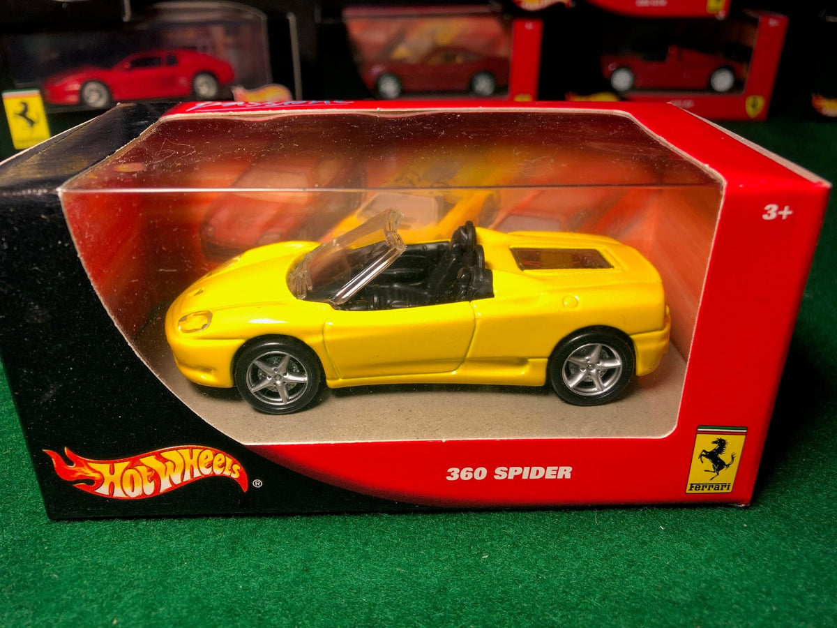 Ferrari 360 Spider Yellow by HotWheels 1:43 (53409)