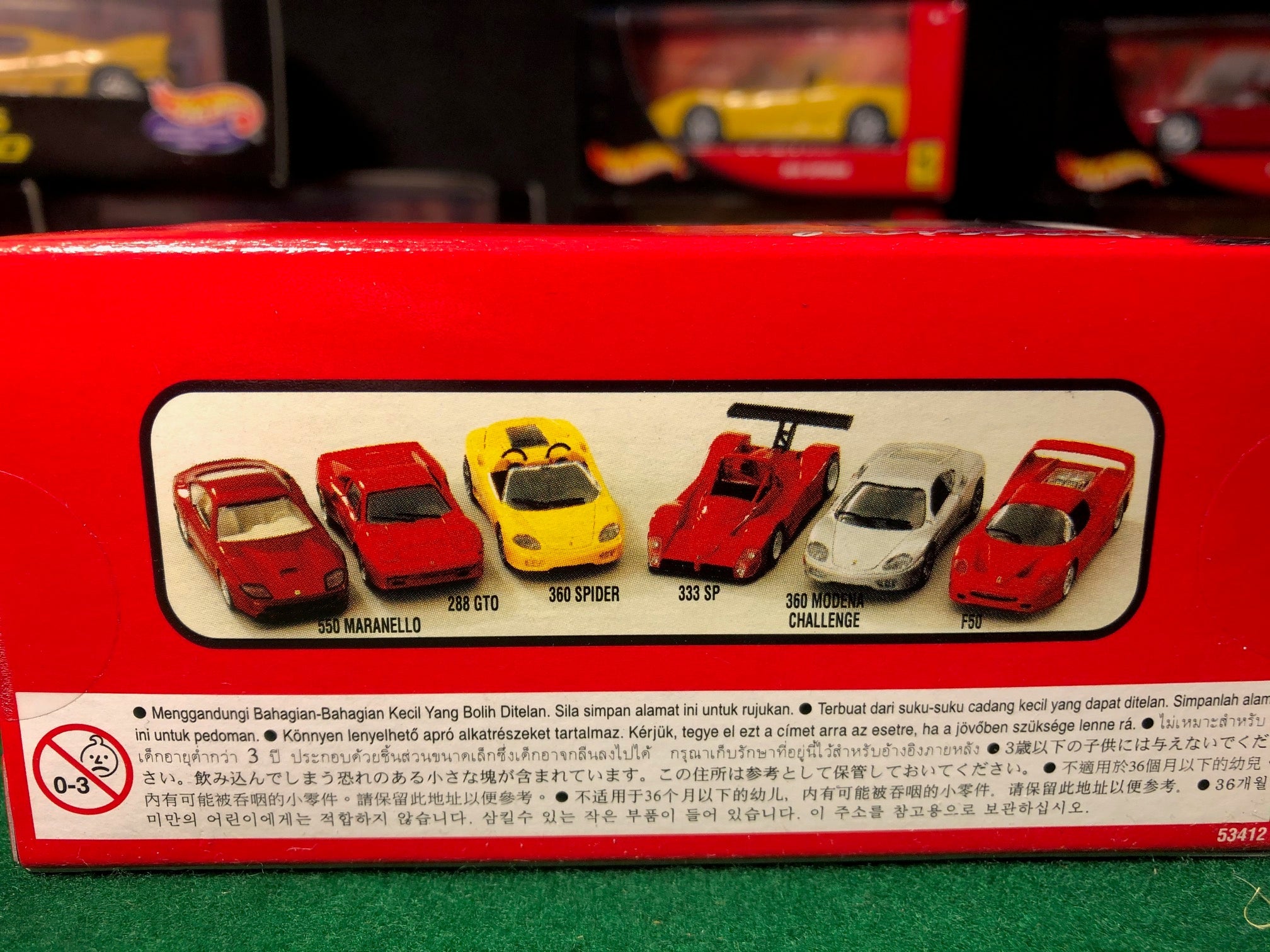 Ferrari 333 SP Red by HotWheels 1:43 (53412) - Petrolicious