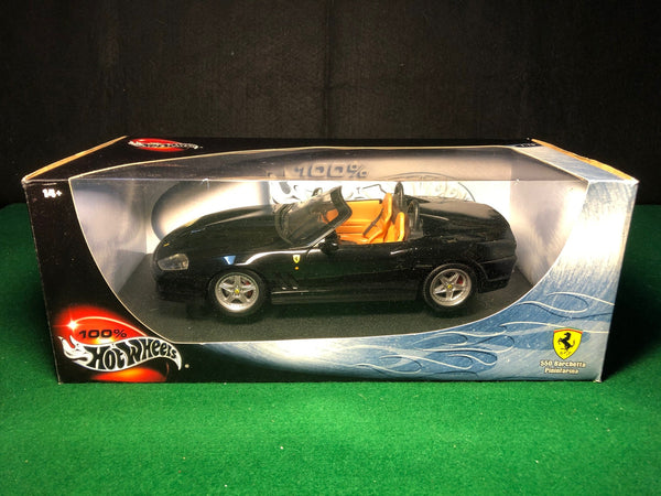 Ferrari 550 Barchetta Pininfarina Black by HotWheels 1:18 (54597