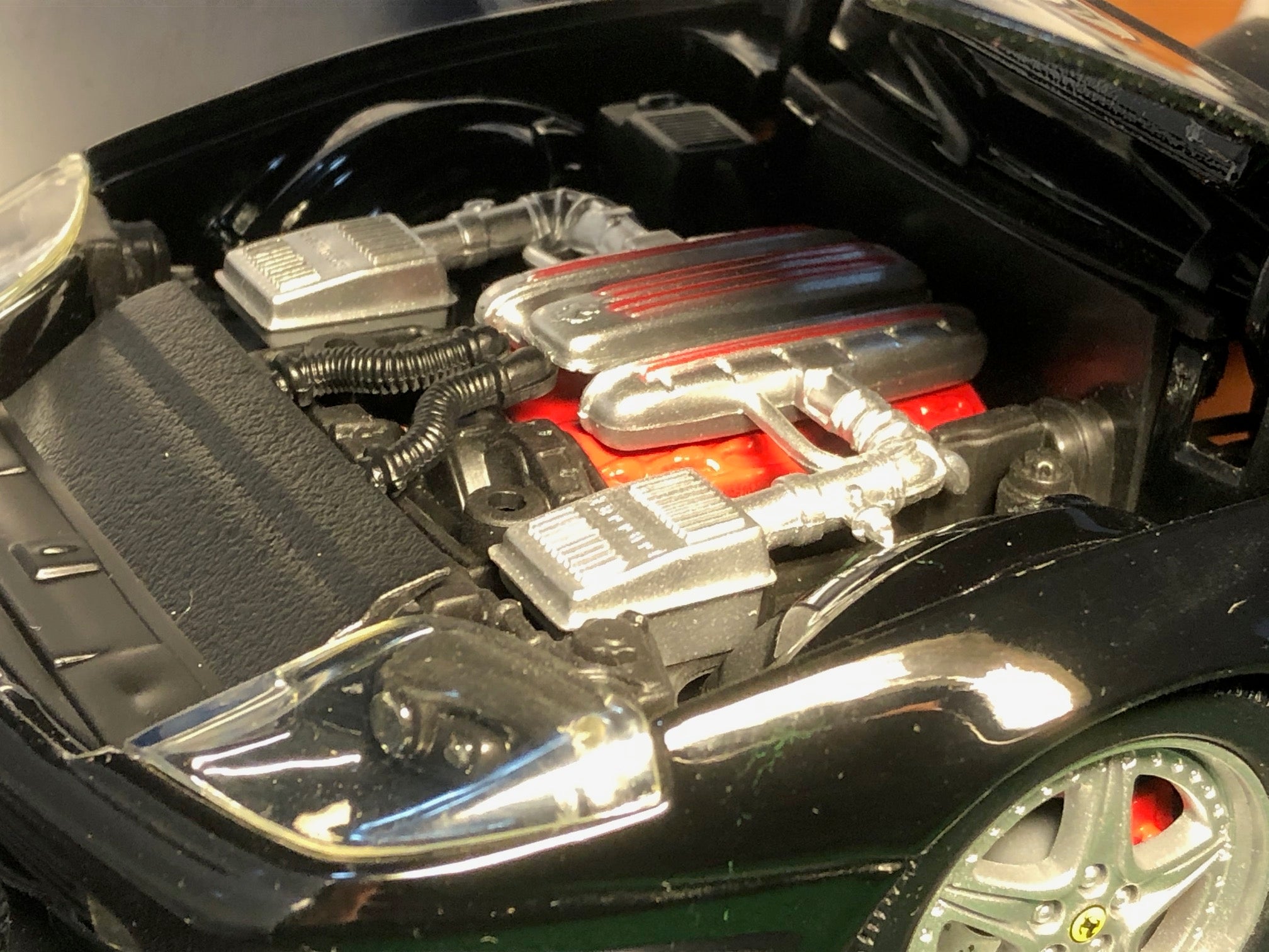 Ferrari 550 Barchetta Pininfarina Black by HotWheels 1:18 (54597