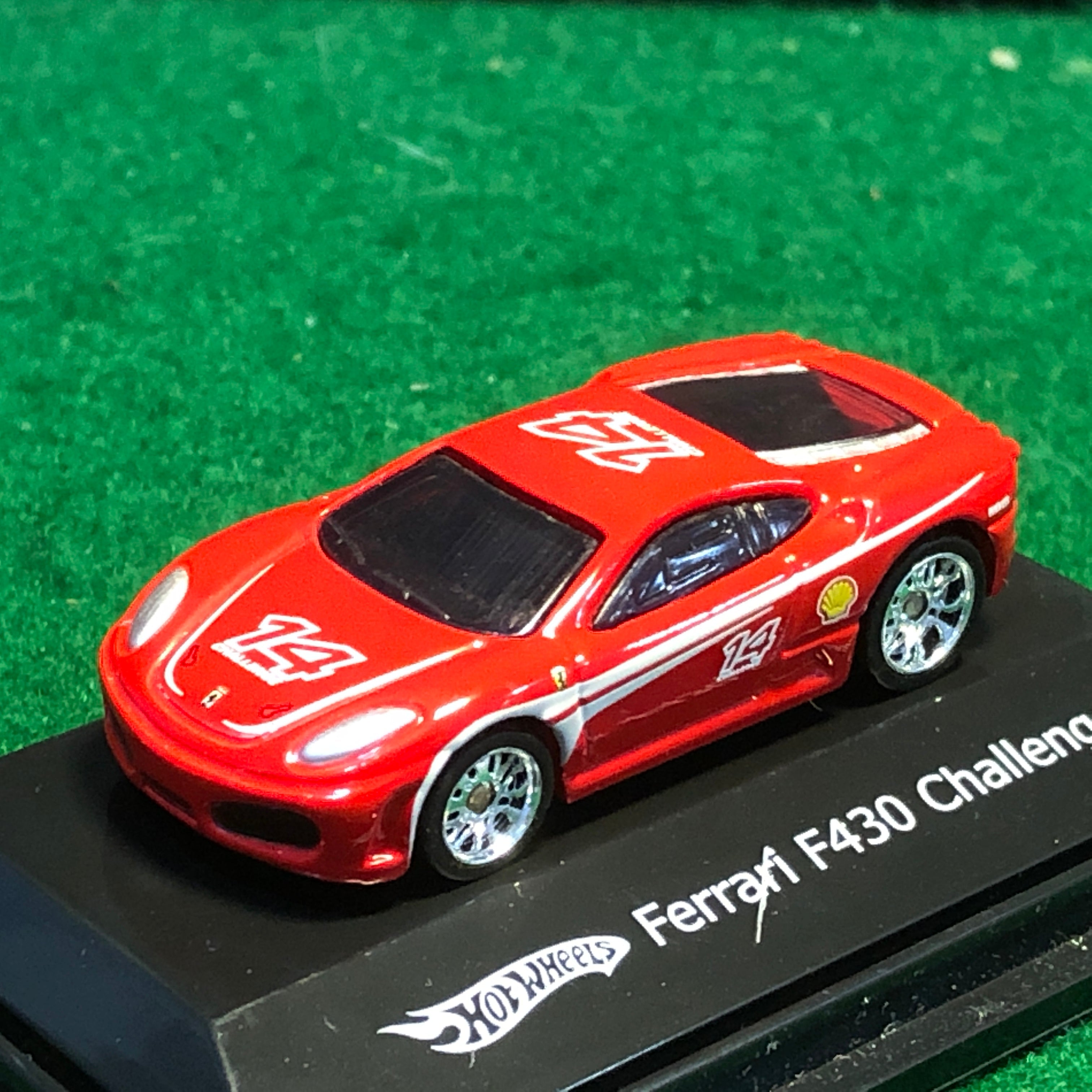 Ferrari 430 Challenge N 14 Red by HotWheels 1:87 HO (8Y)(P1273)(DC