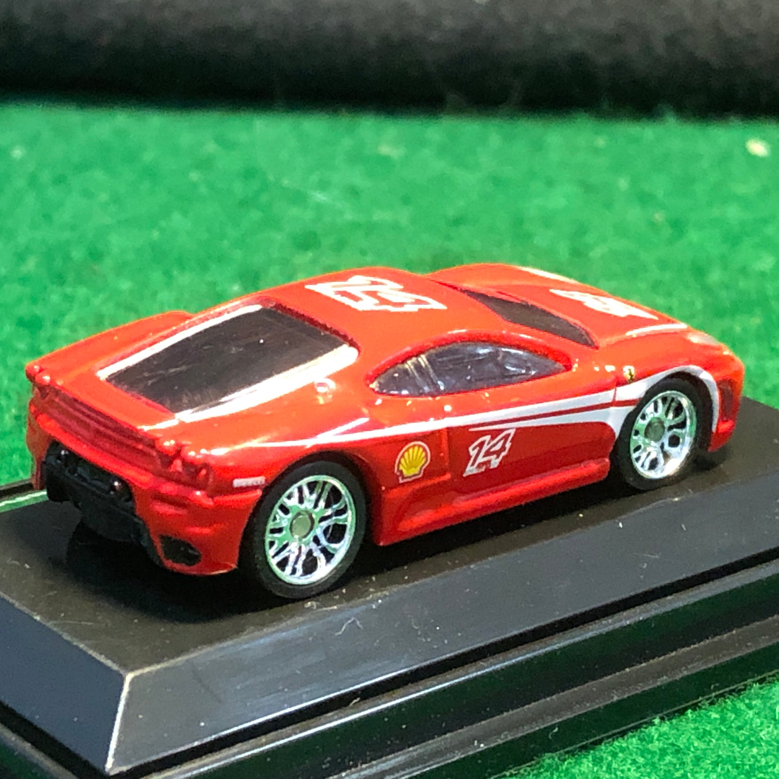 Ferrari 430 Challenge N 14 Red by HotWheels 1:87 HO (8Y)(P1273)(DC