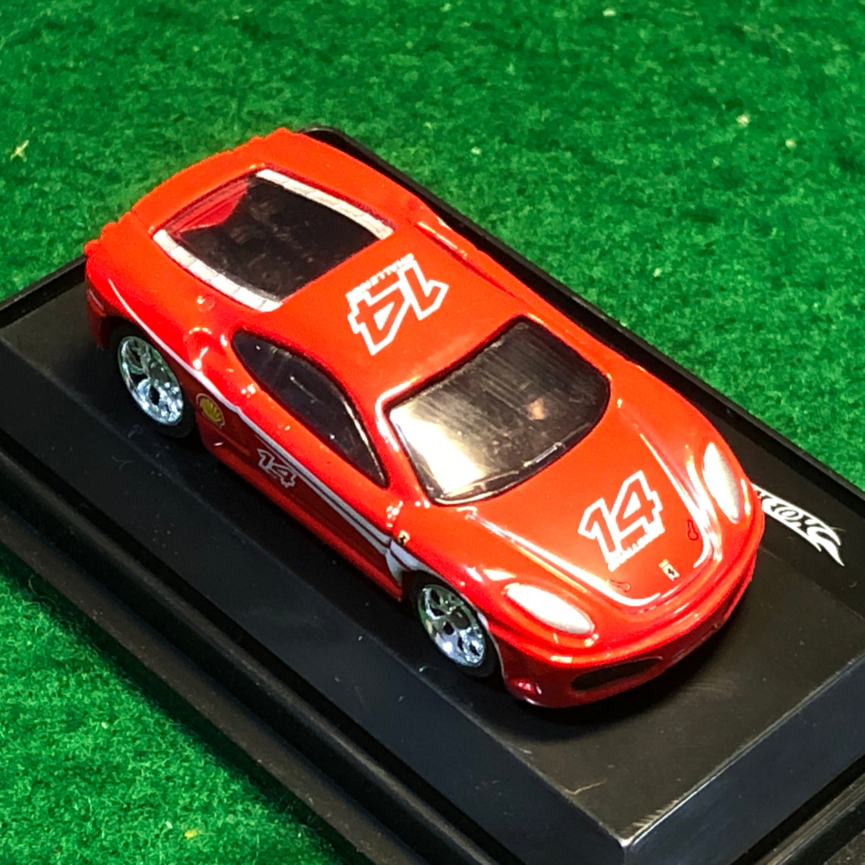 Ferrari 430 Challenge N 14 Red by HotWheels 1:87 HO (8Y)(P1273)(DC