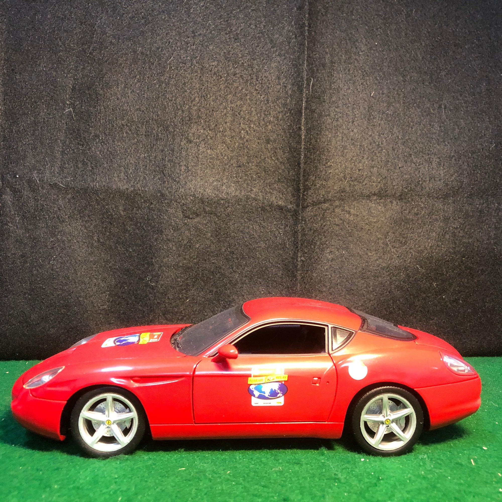 Ferrari 575 Zagato 60 Relay by HotWheels 1:18 (L2960)(No box)