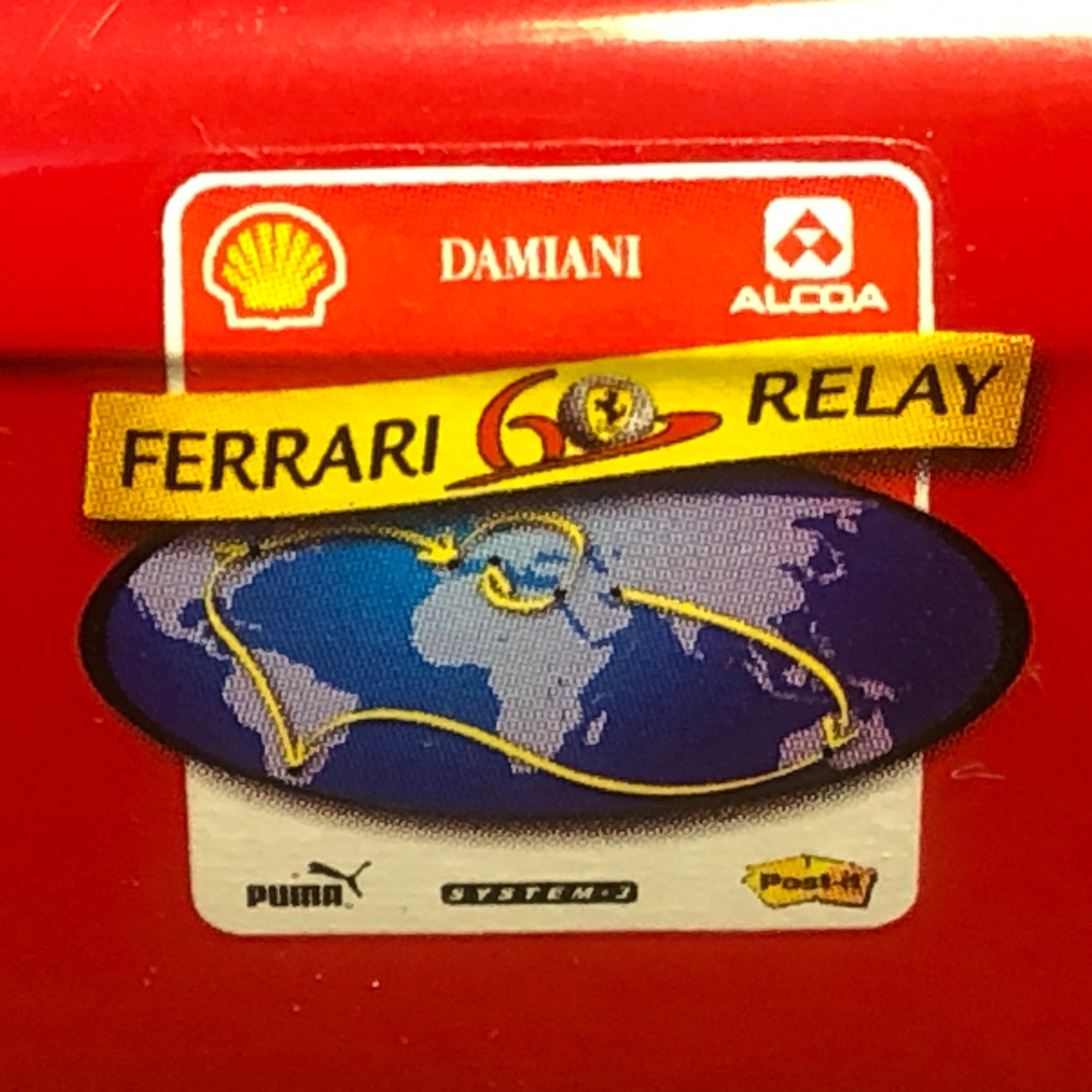 Ferrari 575 Zagato 60 Relay by HotWheels 1:18 (L2960)(No box)