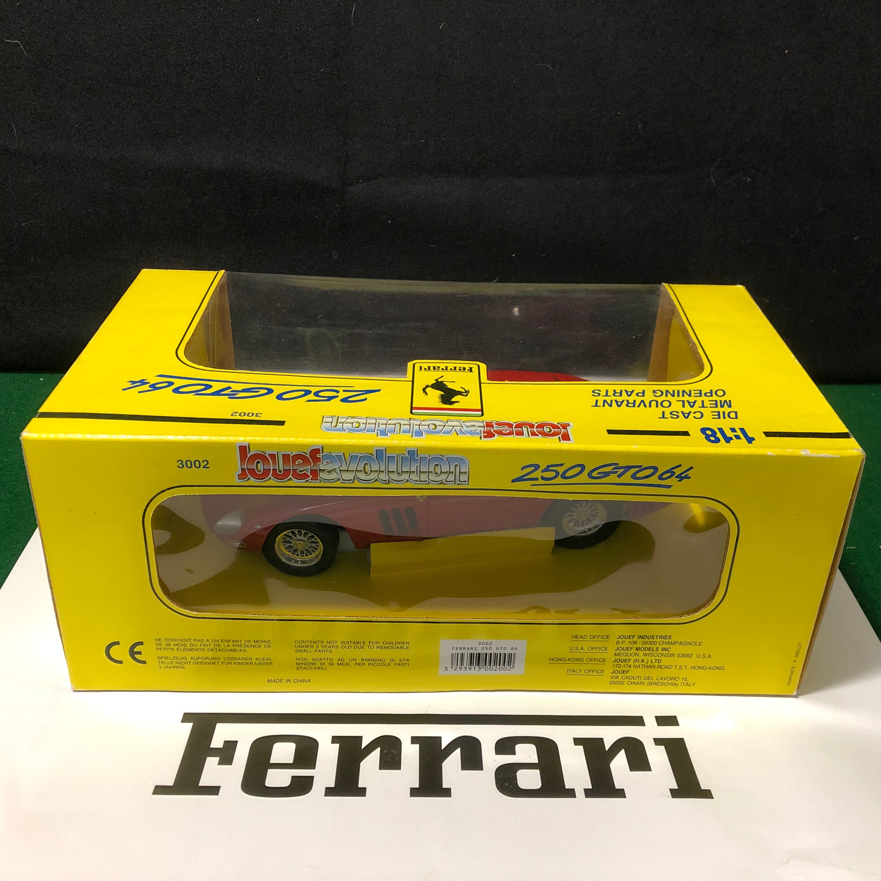 Ferrari 250 GTO 1964 Red by Jouef 1:18 (3002) - Petrolicious