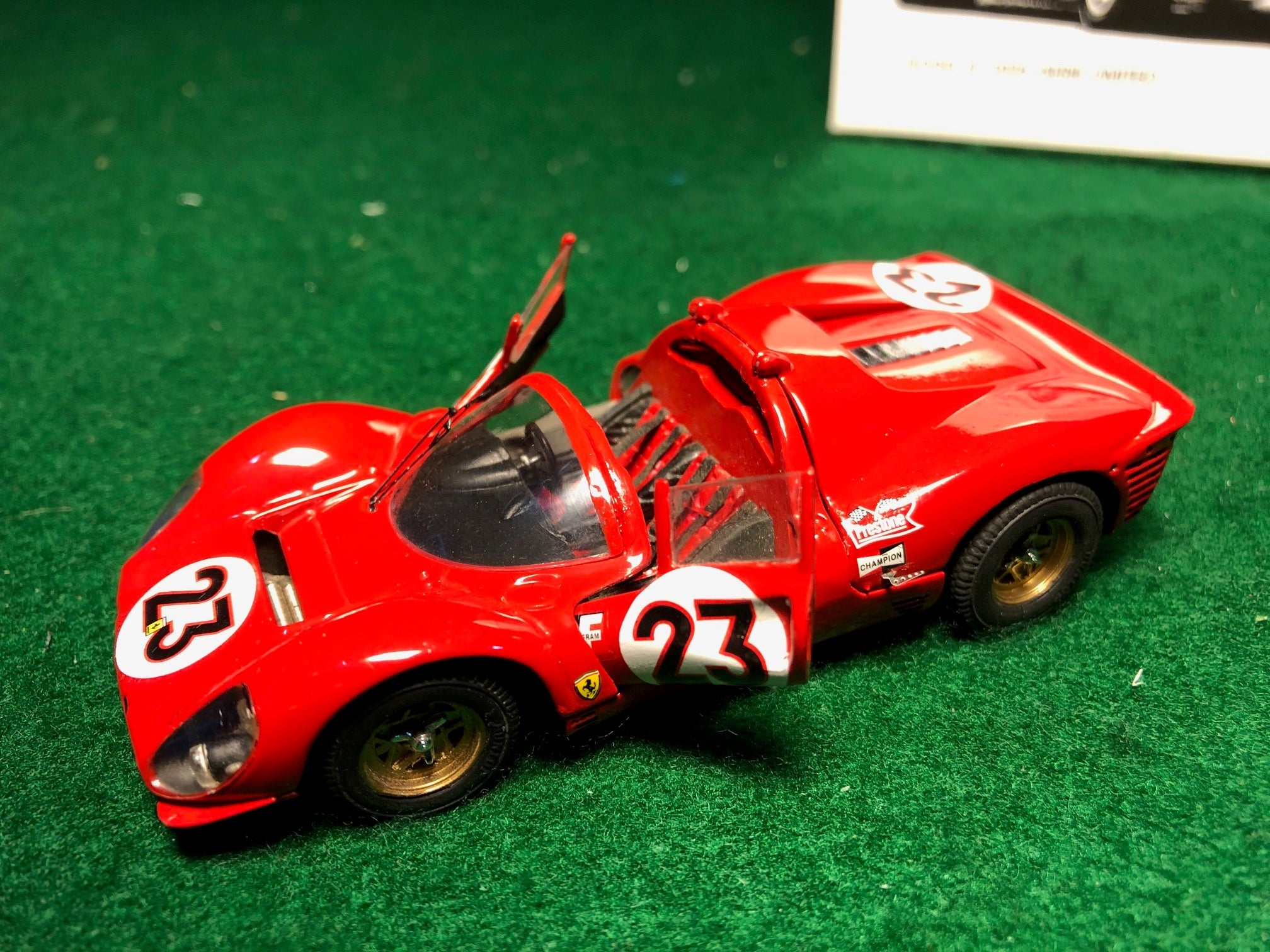 Ferrari 330 P4 N 23 Spider 1st 24 Hrs of Daytona 1967, by Jouef 1