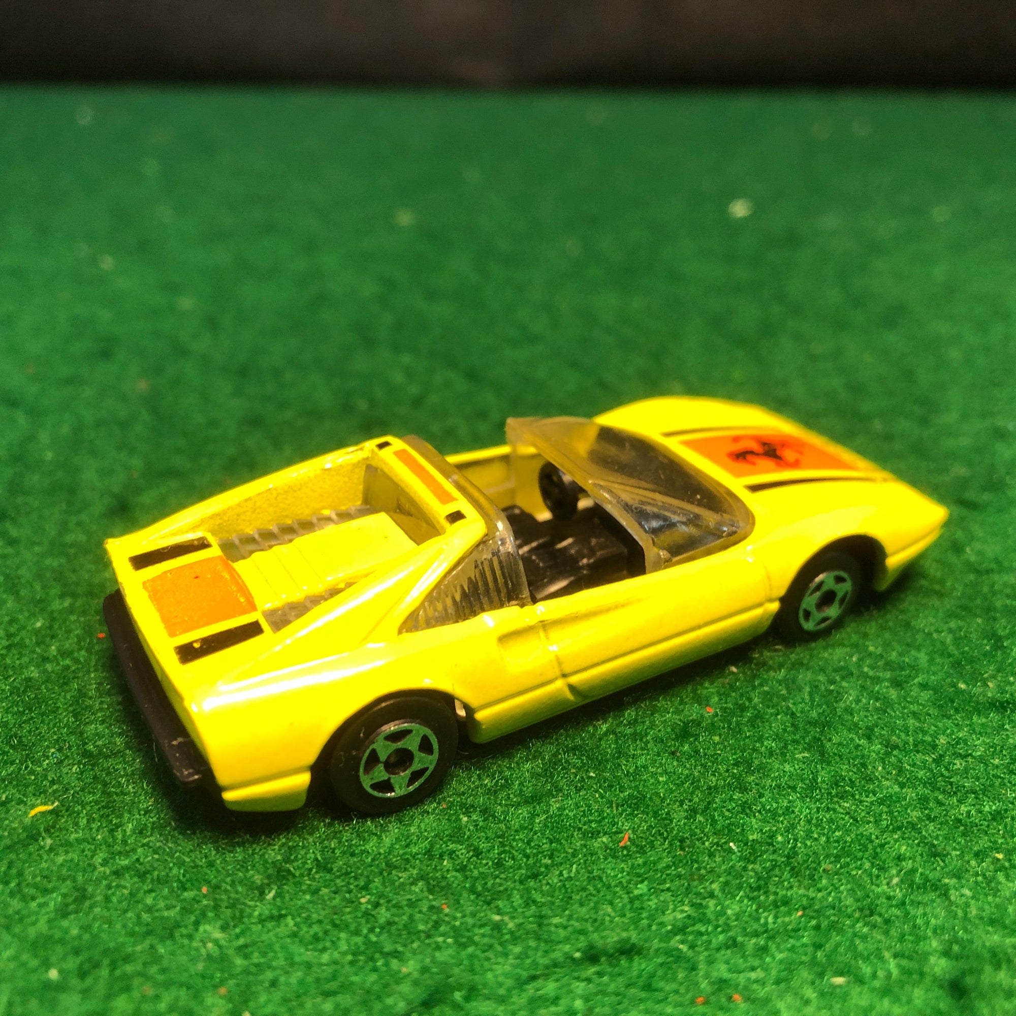Ferrari 308 GTS Yellow by Kidco 1:60 (16900)(No box)