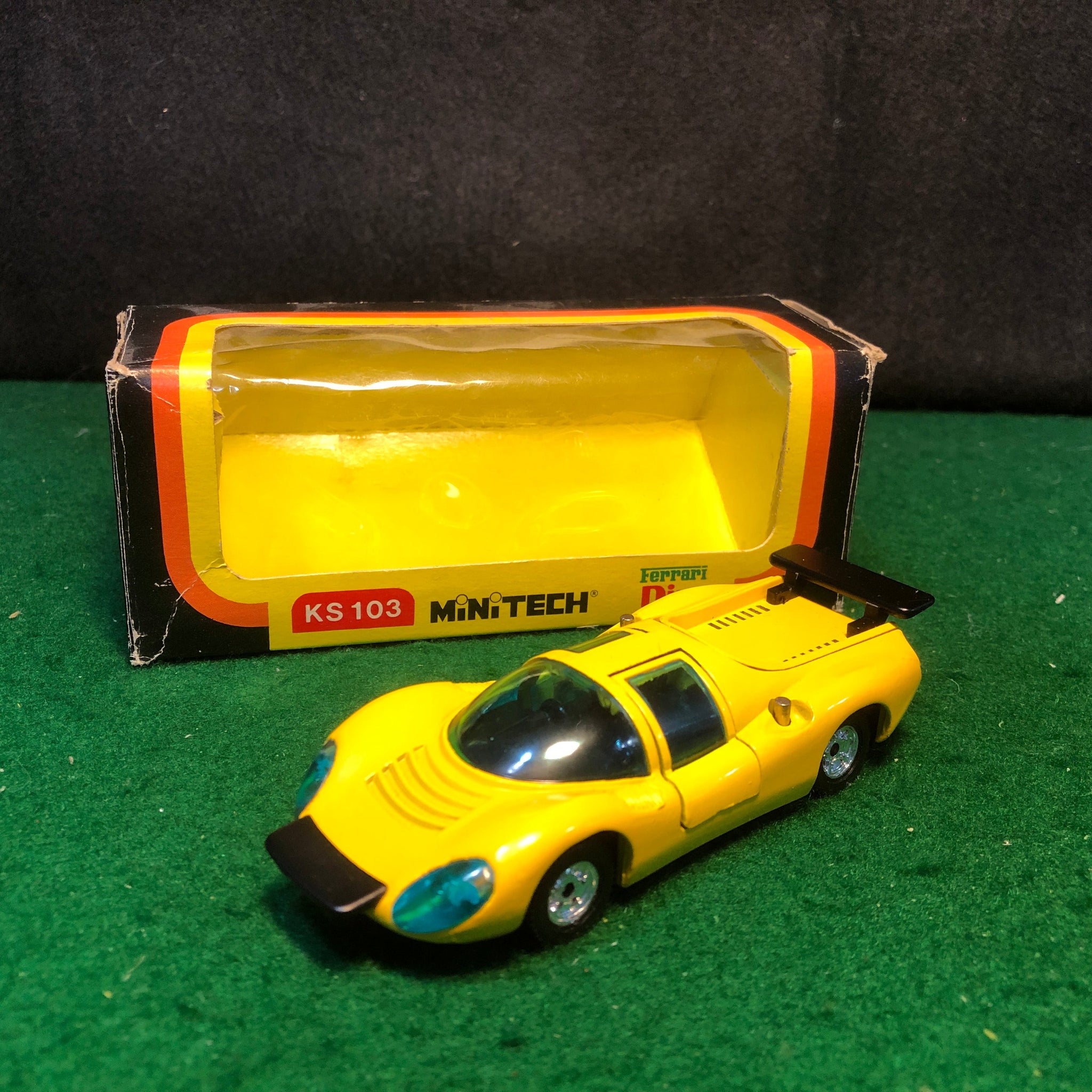 Ferrari Dino 206 S Yellow by King Star 1:43 (KS103)