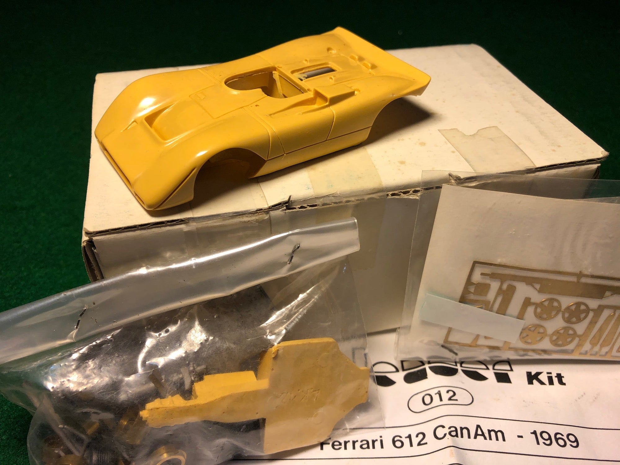 1/43 BBR LEADER KIT LK12 FERRARI 612 CAN AM 1969 FACTORY BUILT NO AMR LE PHOENIX 1/43 BBR LEADER KIT LK12 FERRARI 612 CAN AM 1969 FACTORY BUILT NO AMR LE PHOENIX