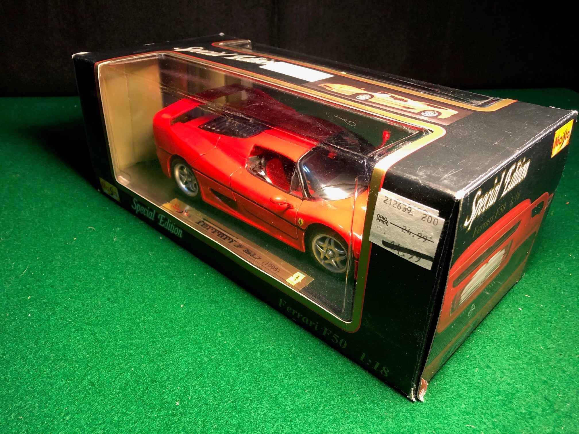 Ferrari F50 Red by Maisto 1:18 (31823) - Petrolicious