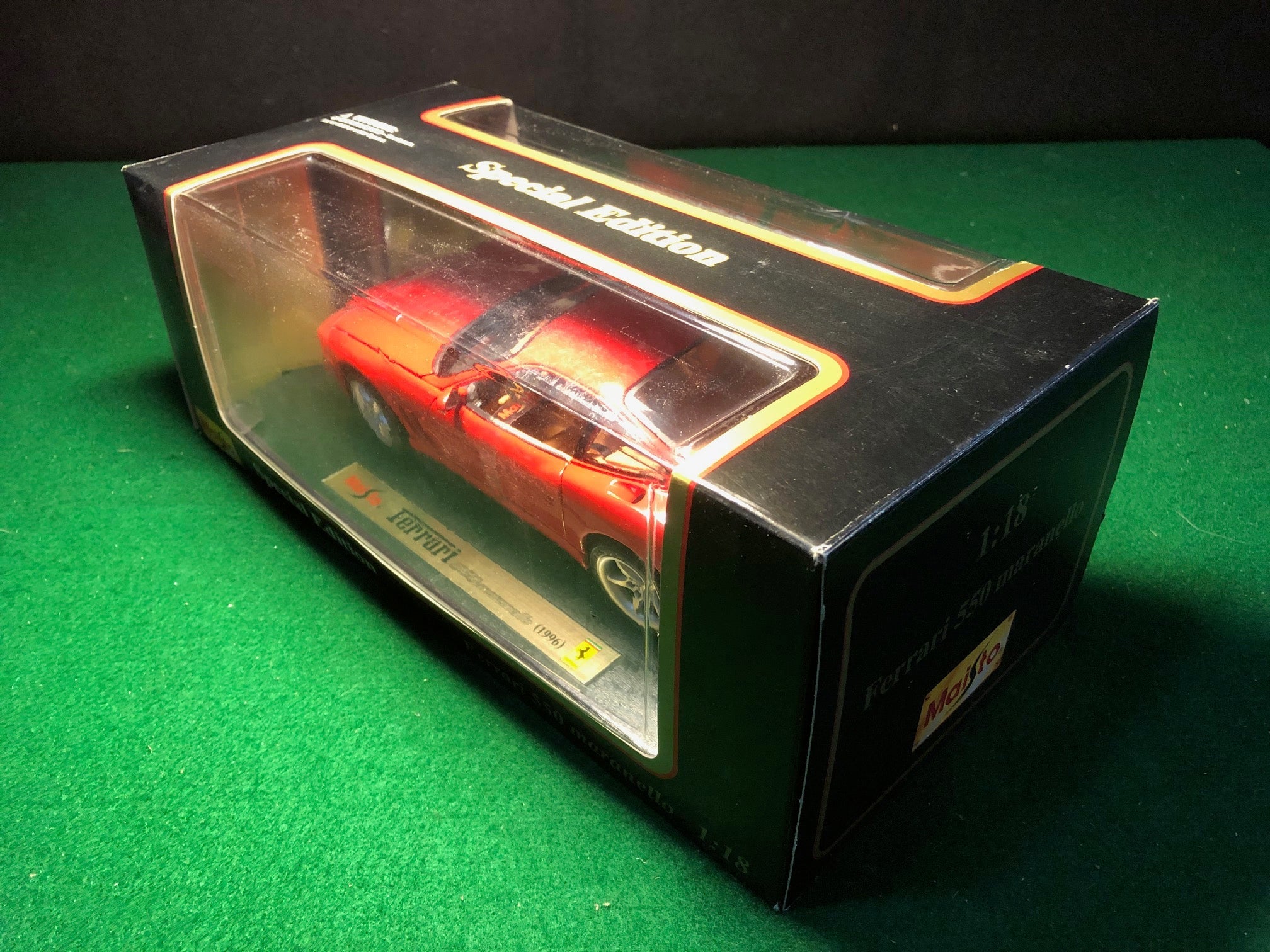 Ferrari 550 Maranello Red by Maisto 1:18 (31839) - Petrolicious
