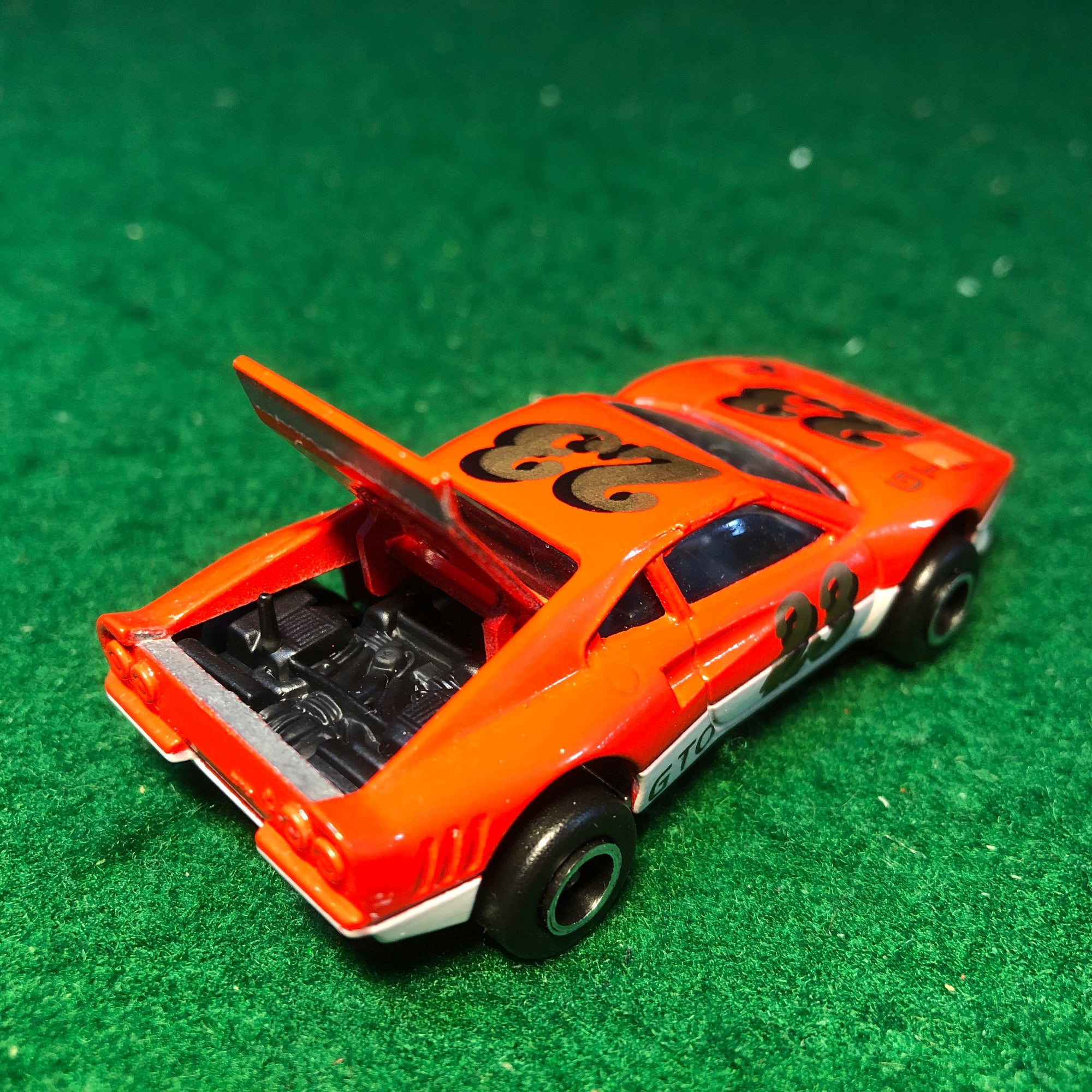 Ferrari 288 GTO Red/White N 23 by Majorette 1:56 (211)(No box)