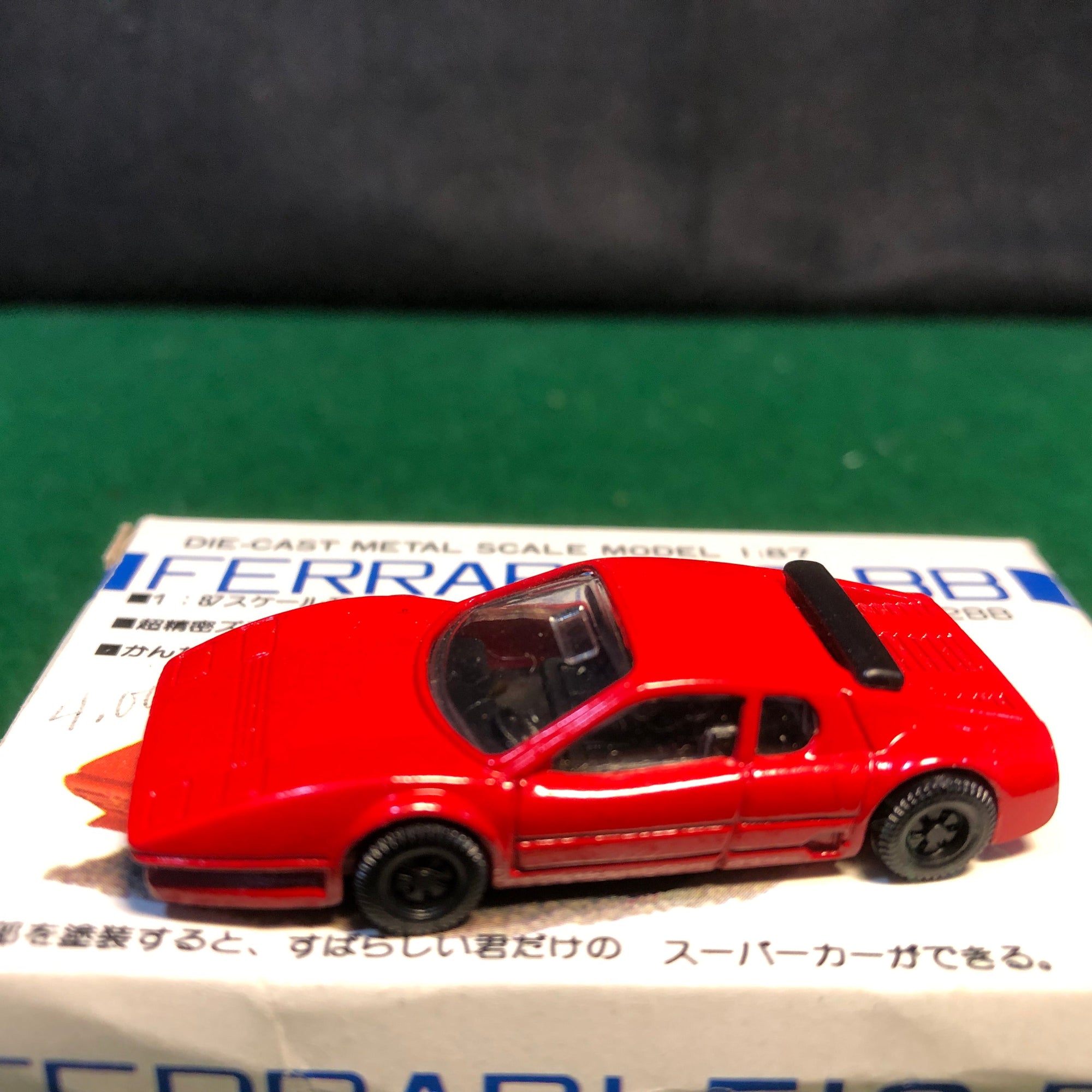 Ferrari 512 BB Red by Masudaya 1:87 HO (2)