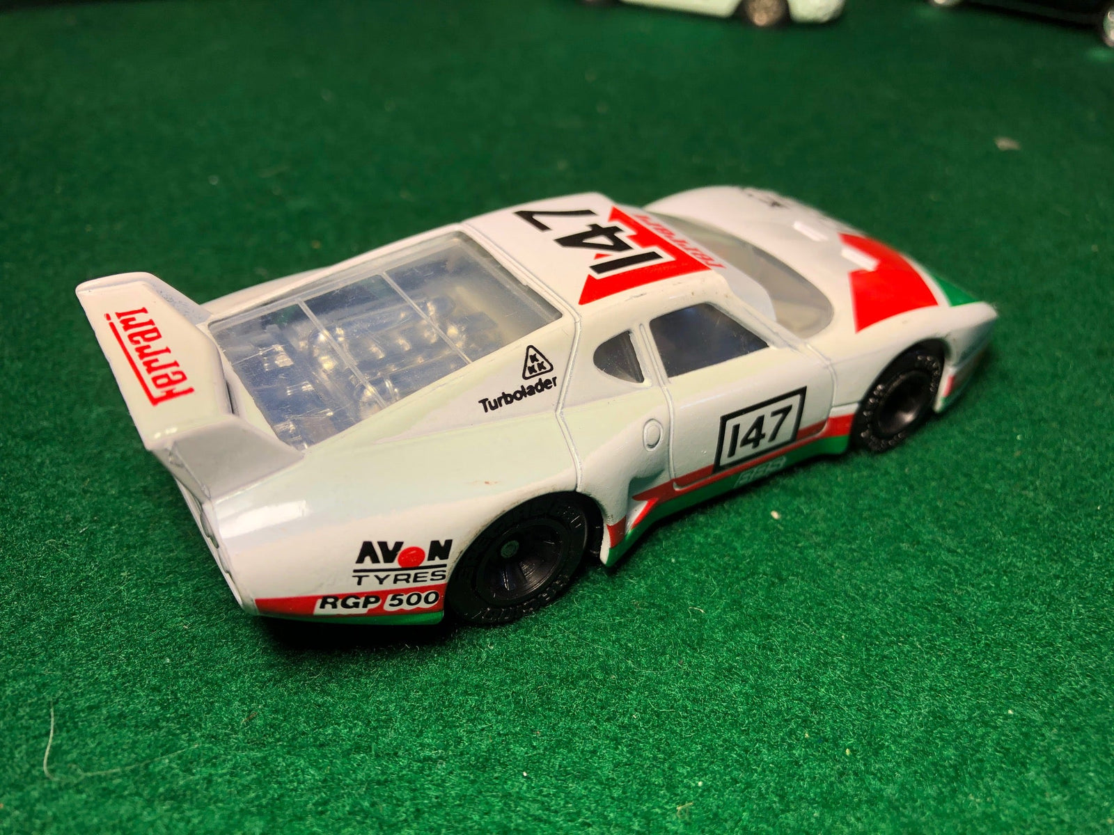 Ferrari 512 BB LM N 147 White by Matchbox 1:40 (K-3)(No box)