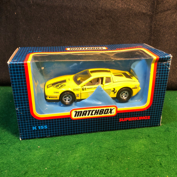 Ferrari Testarossa N 61 Mario Landi by Matchbox 1:40 (K155
