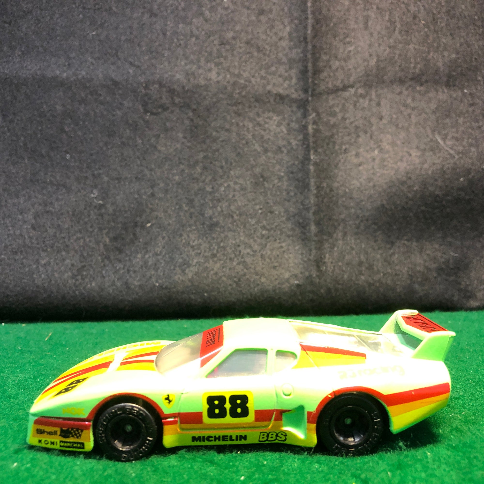 Ferrari 512 BB LM N 88 Green by Matchbox 1:40 (KS803)(No box)