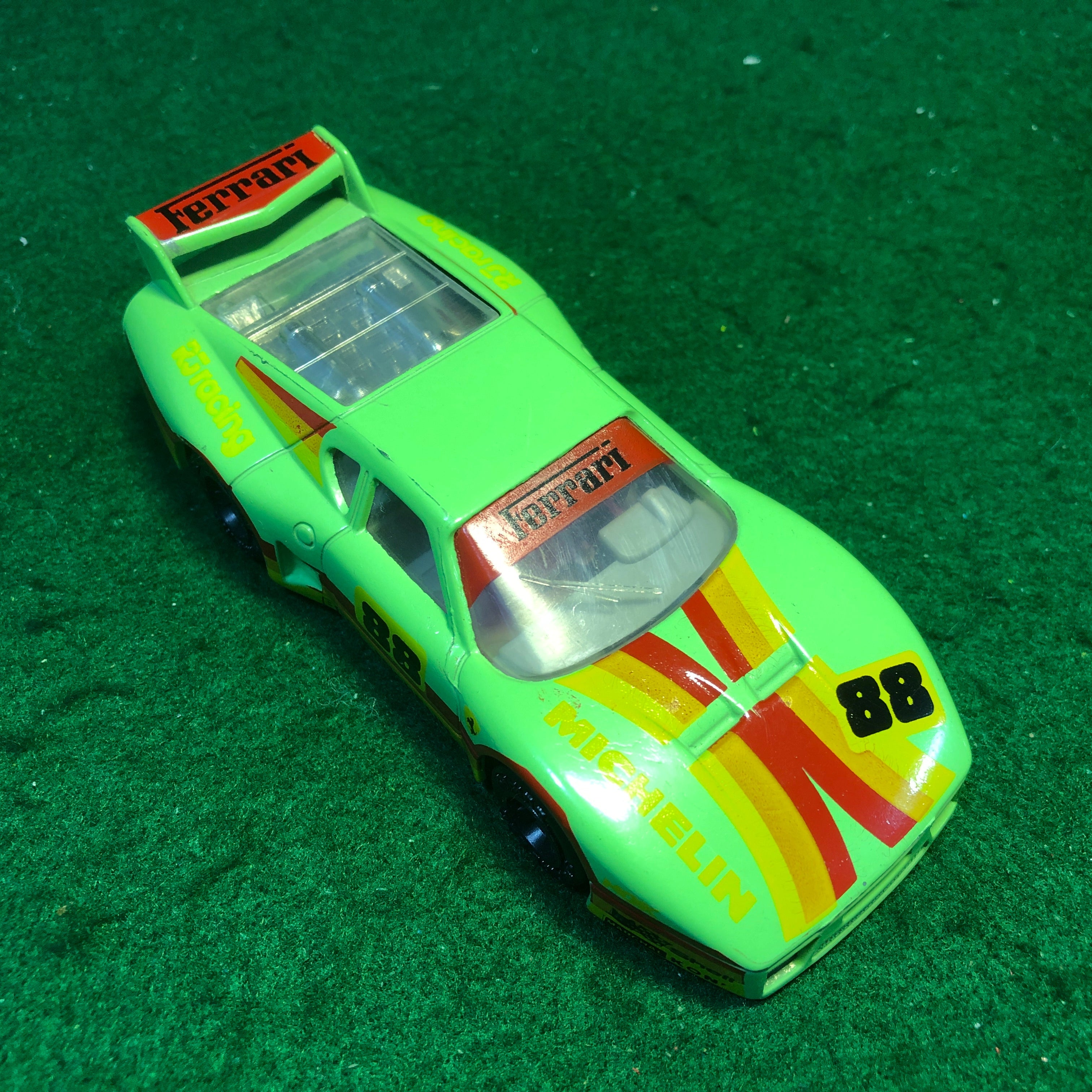 Ferrari 512 BB LM N 88 Green by Matchbox 1:40 (KS803)(No box