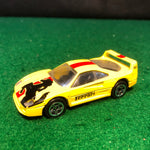 Ferrari F40 Yellow by Matchbox 1:59 (MB24)(No box)