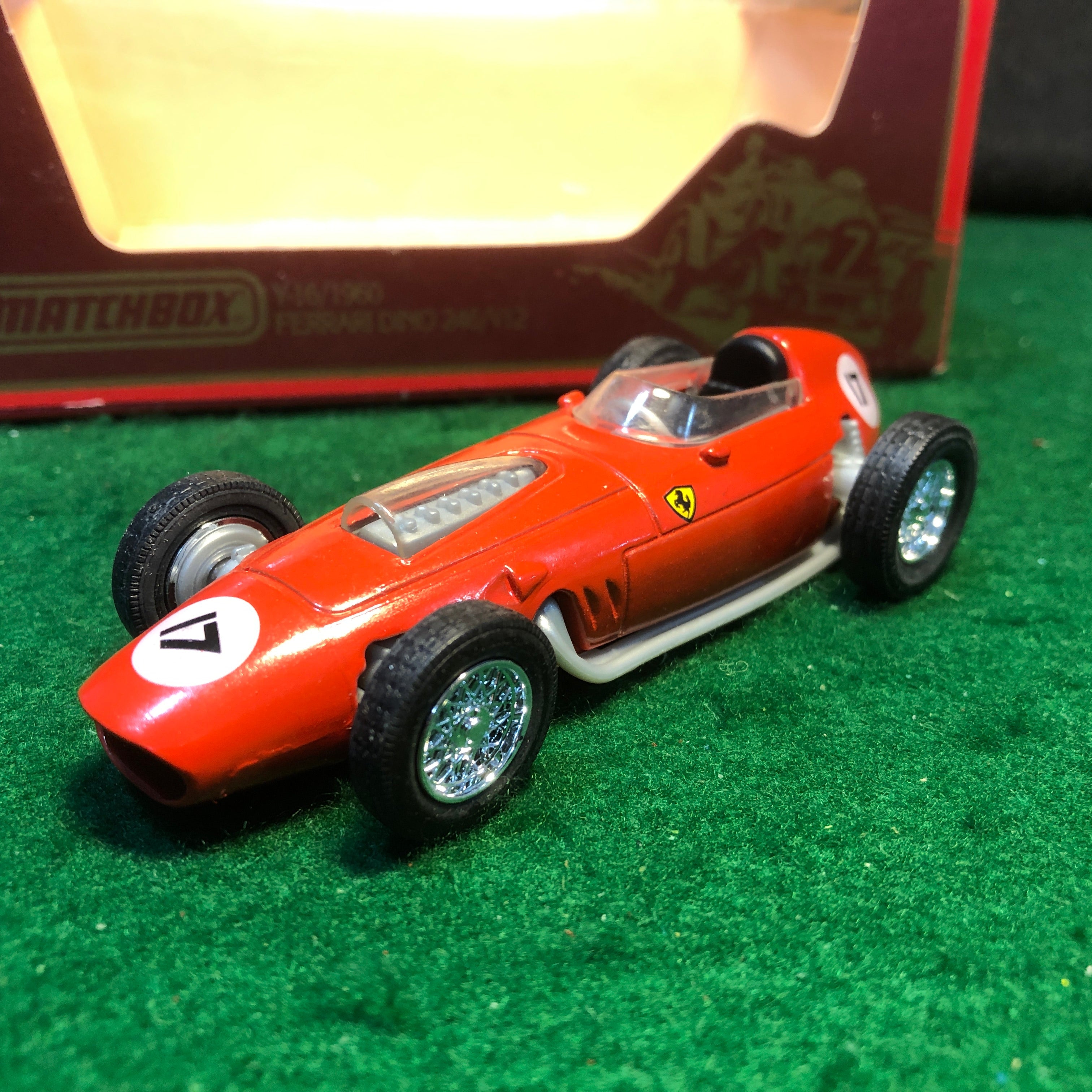 Ferrari Dino 246 V-12 F1 1960 by Matchbox 1:36 (Y16) - Petrolicious