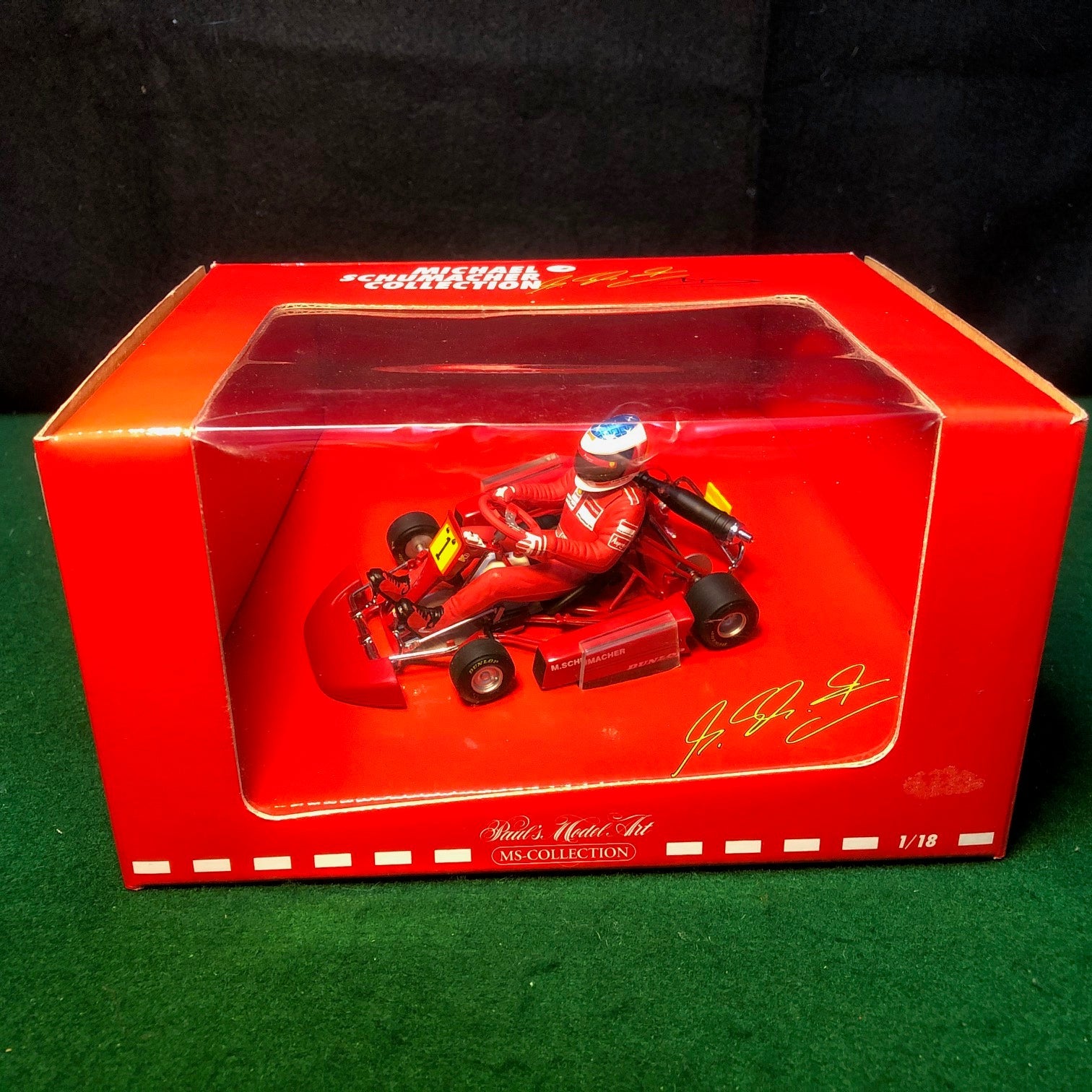 Schumi Go-Kart by Minichamps 1:18 (180003) - Petrolicious