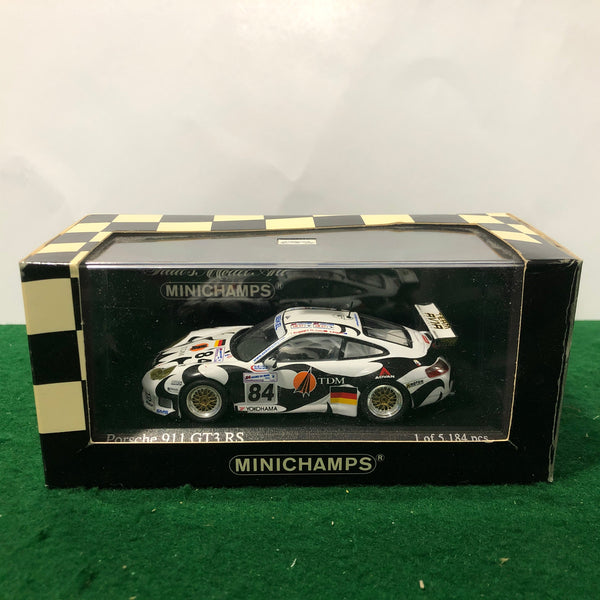 Porsche 911 GT3 RS Le Mans 2004 N 84 by Minichamps 1:43 (400046984