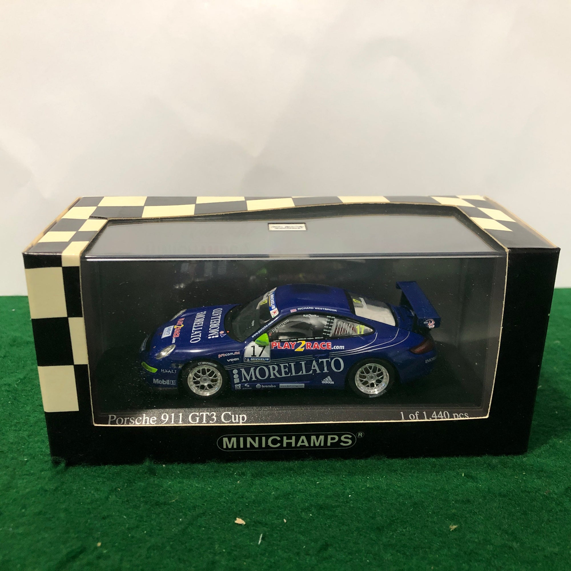 Porsche 911 GT3 Cup 1996 Supercup N 17 Team Morellato by Minichamps 1:43 (400066417)