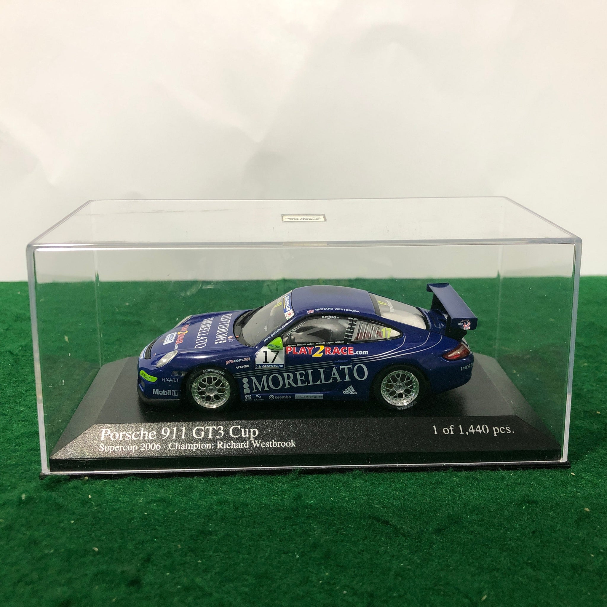 Porsche 911 GT3 Cup 1996 Supercup N 17 Team Morellato by Minichamps 1:43 (400066417)