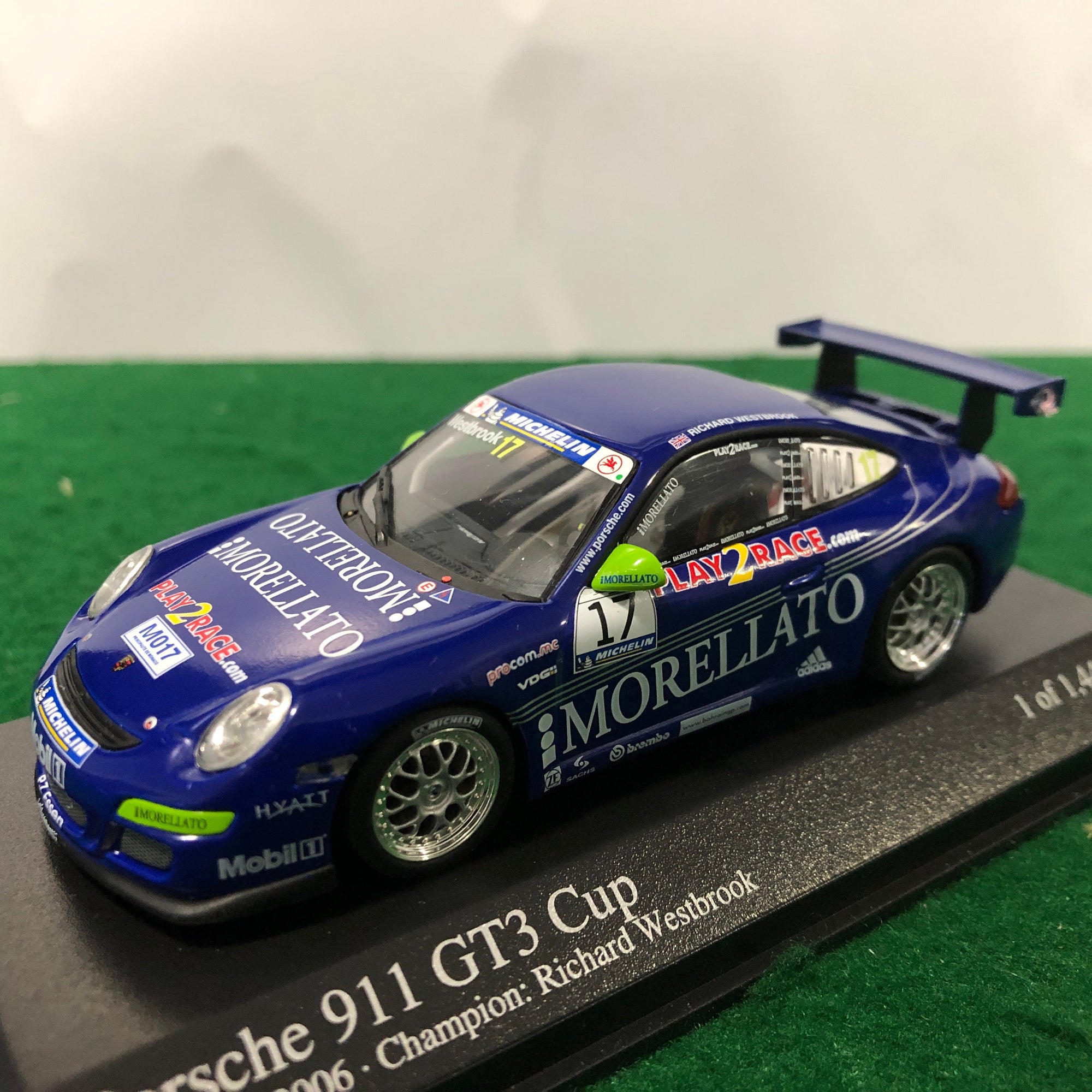 Porsche 911 GT3 Cup 1996 Supercup N 17 Team Morellato by Minichamps 1:43 (400066417)