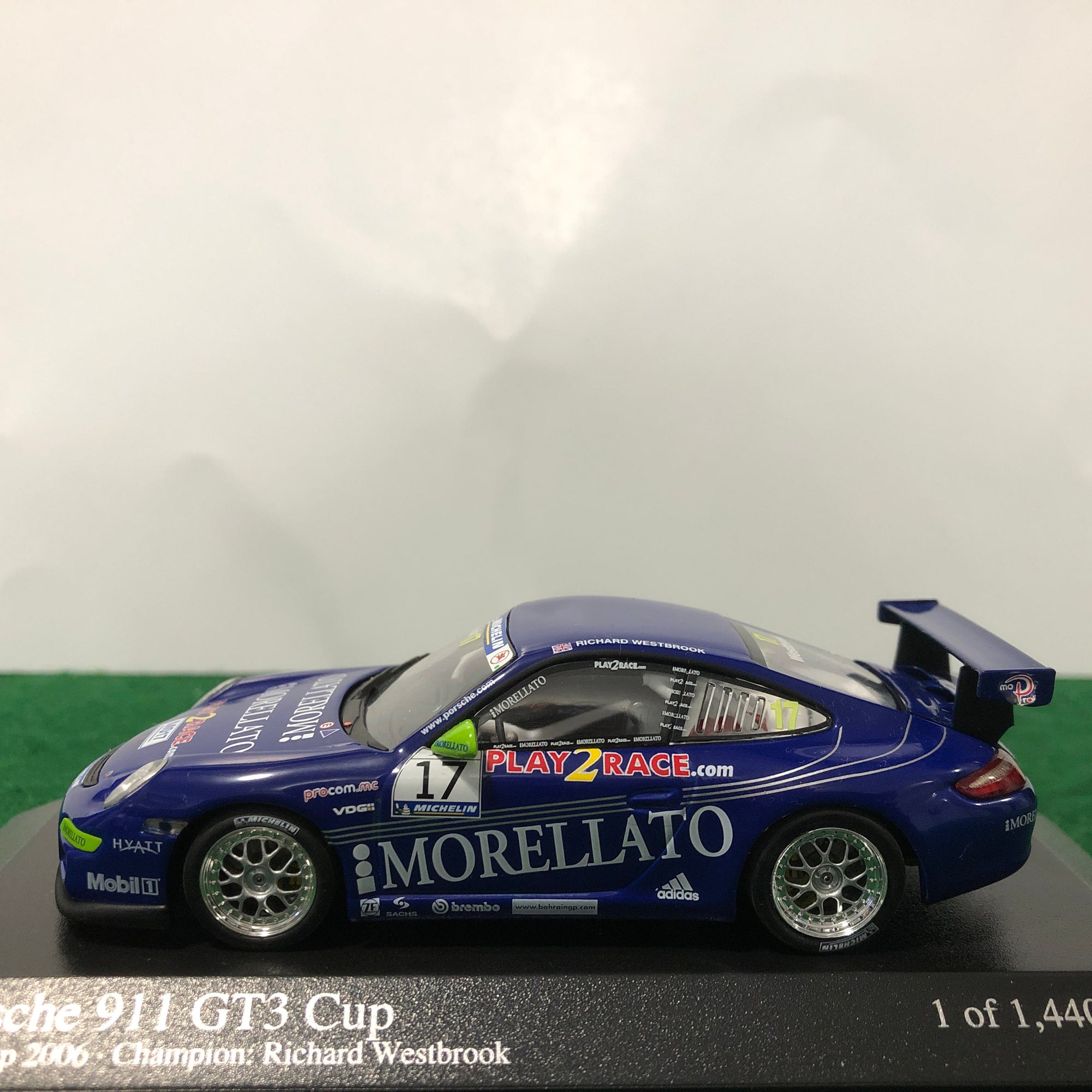 Porsche 911 GT3 Cup 1996 Supercup N 17 Team Morellato by Minichamps 1:43 (400066417)