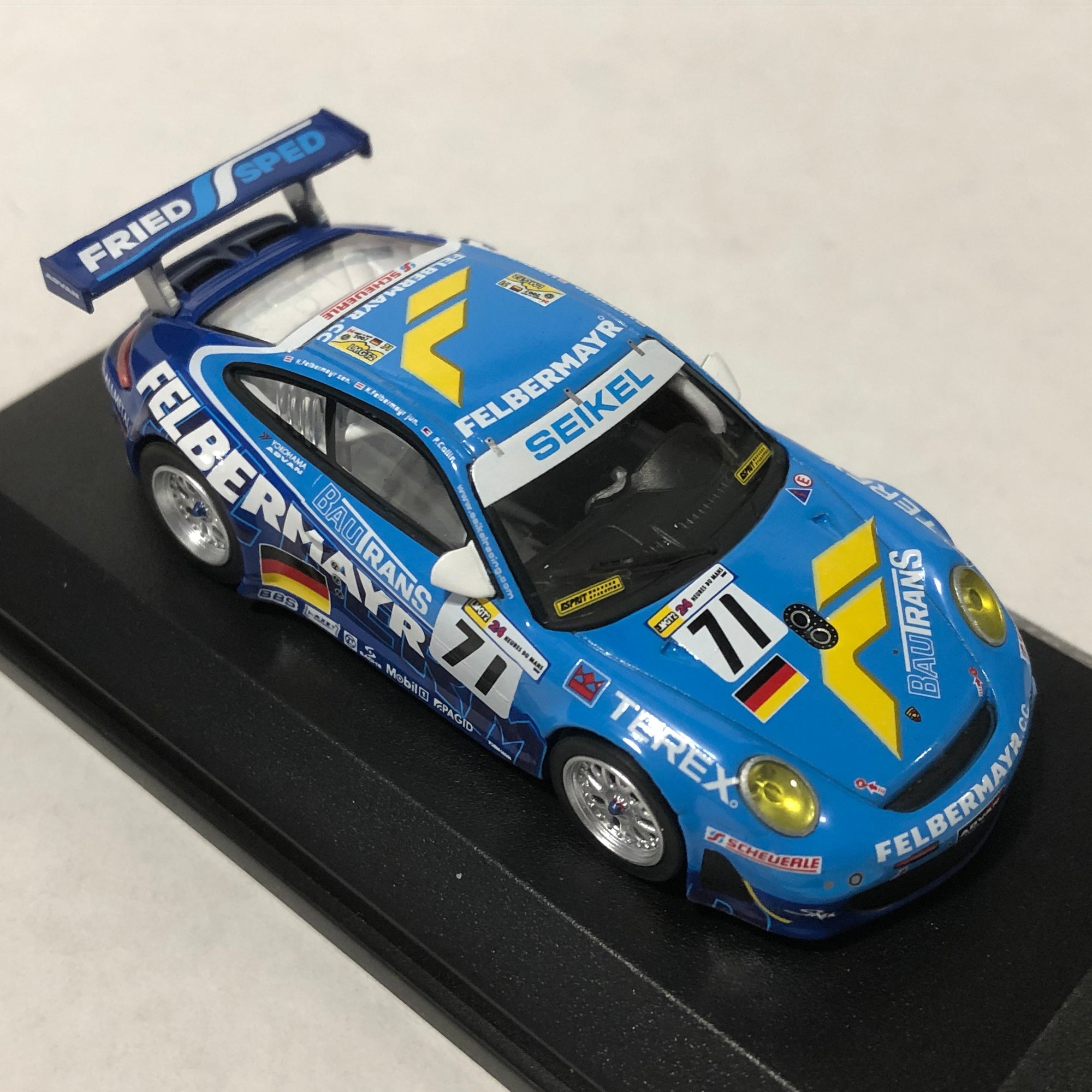 Porsche 911 GT3 RSR 2007 Le Mans N 71 by Minichamps 1:64 (640076771)(Ltd Ed)