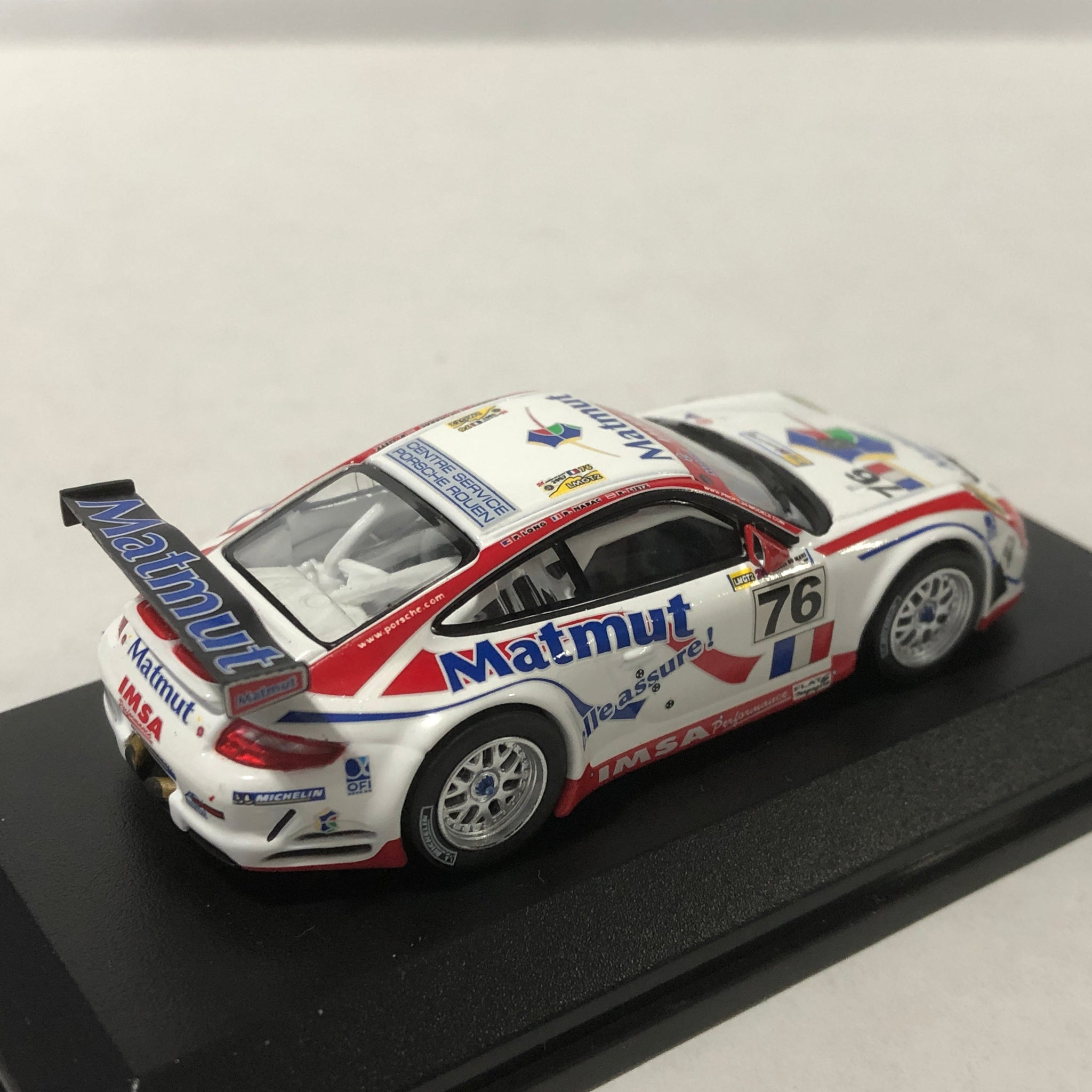 Porsche 911 GT3 RSR 2007 Le Mans N 76 by Minichamps 1:64 (640076776)(Ltd Ed)