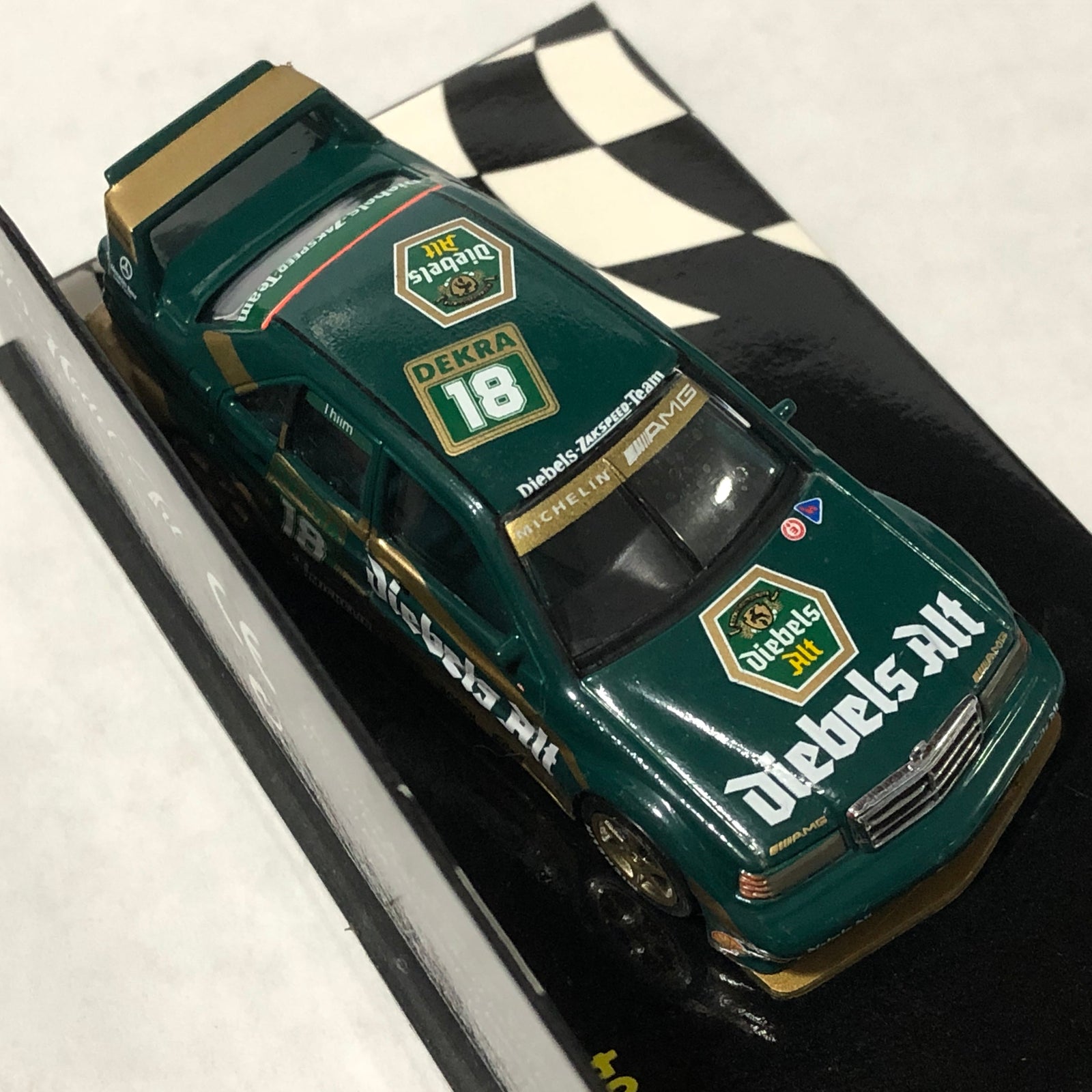 Mercedes-Benz 190E Evo 2 1992 N 18 Thiim by Microchamps 1:64 (MCH651105)