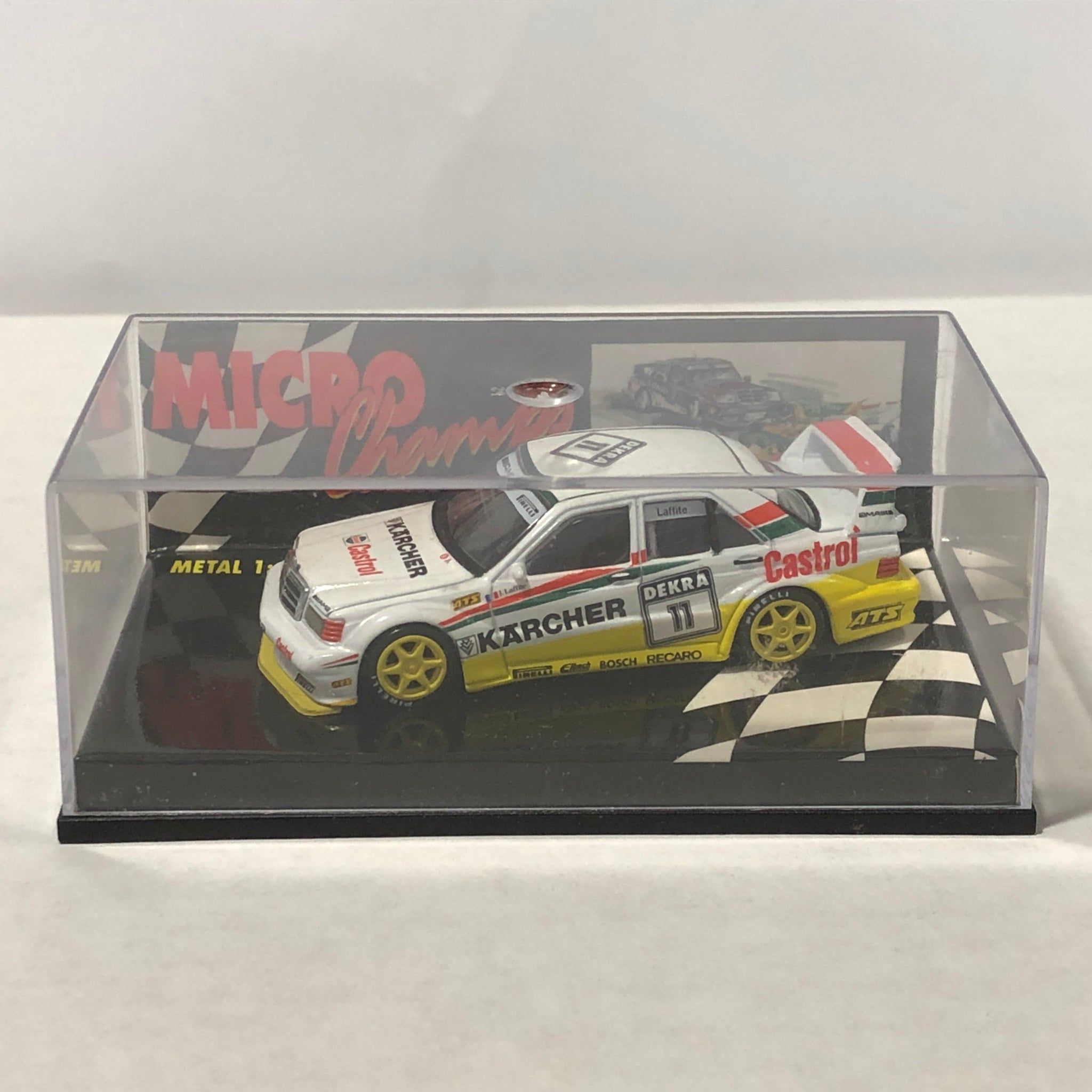 Mercedes-Benz 190E Evo 2 1992 N 11 Lafitte by Microchamps 1:64 (MCH651106)
