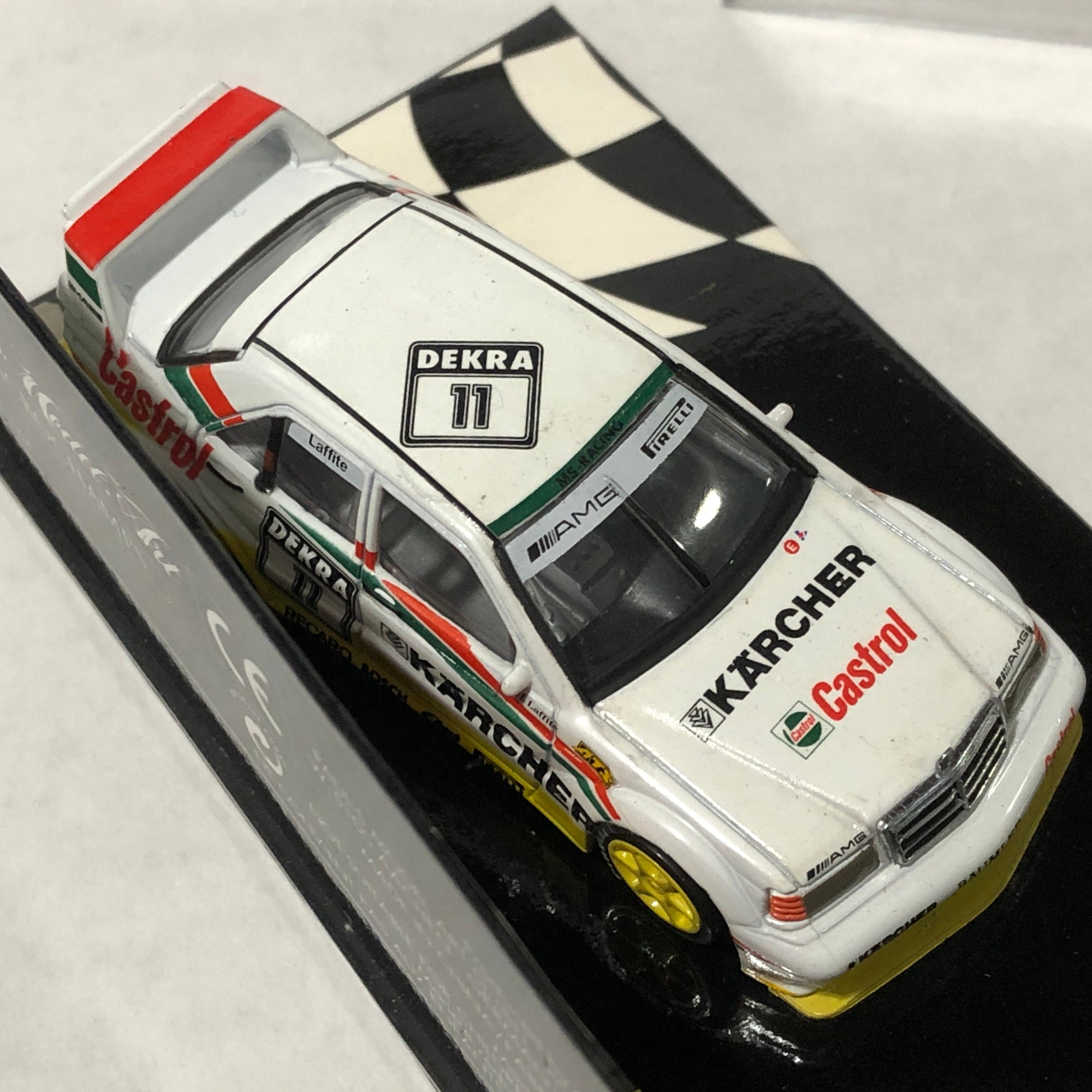 Mercedes-Benz 190E Evo 2 1992 N 11 Lafitte by Microchamps 1:64 (MCH651106)