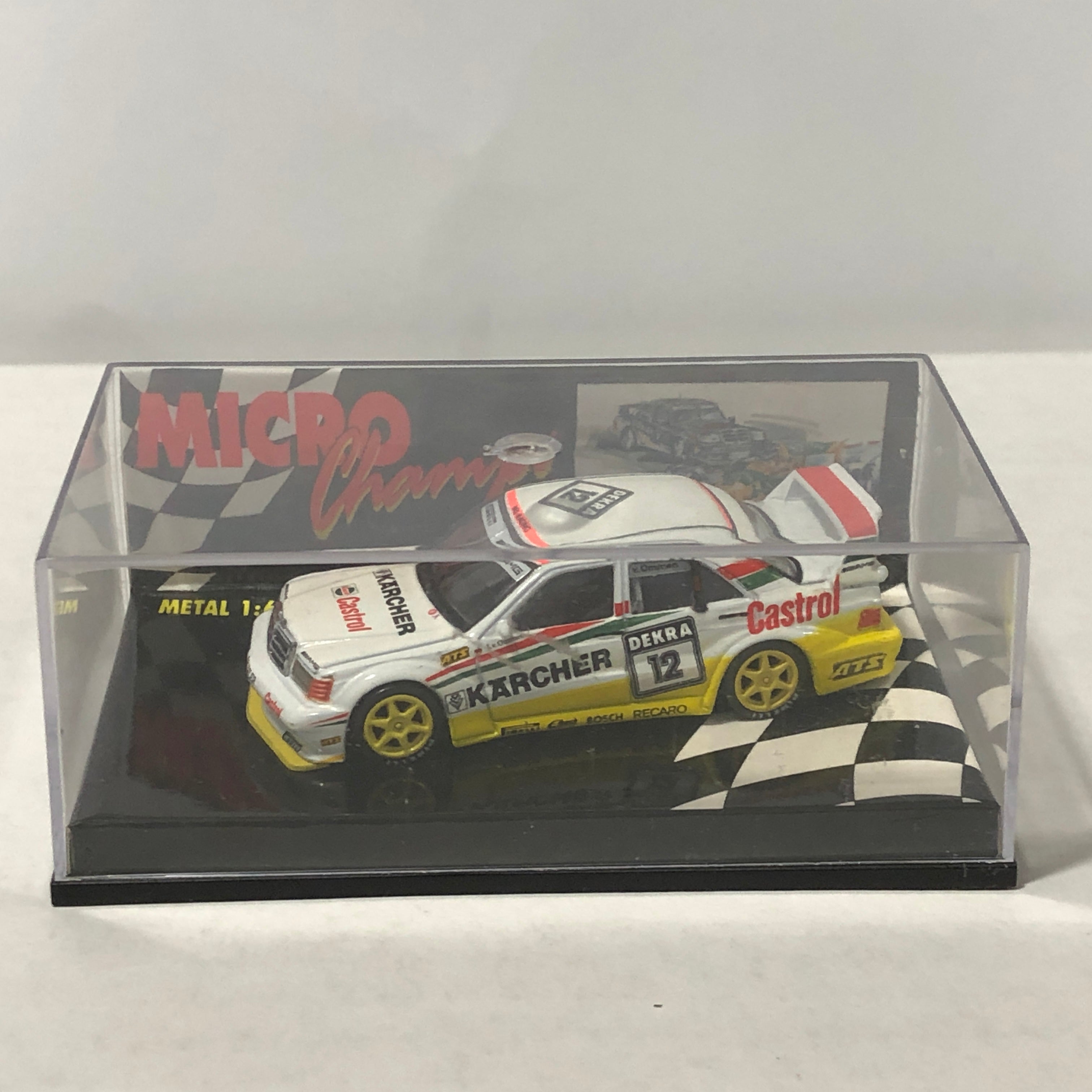 Mercedes-Benz 190E Evo 2 1992 N 12 V Ommen by Microchamps 1:64