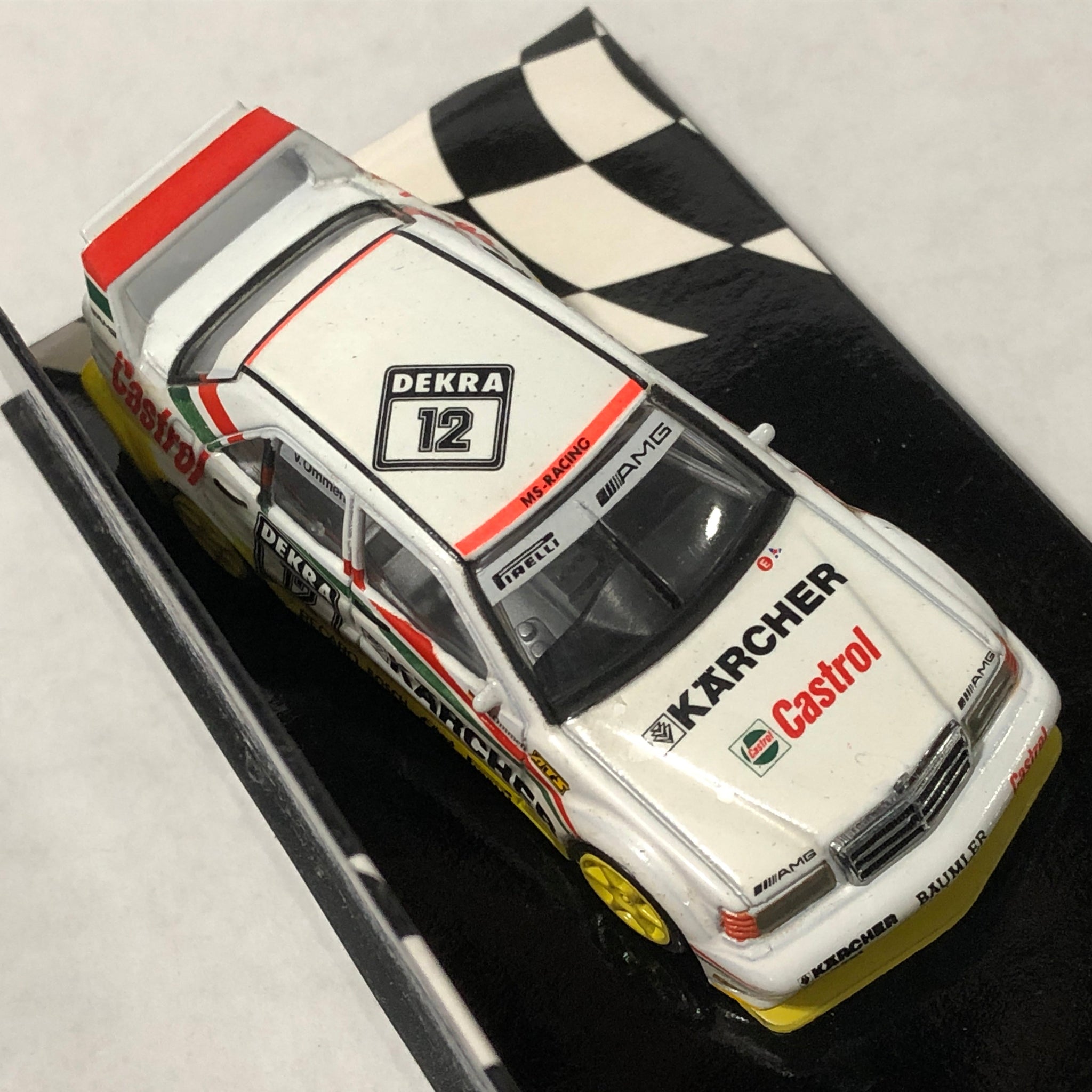 Mercedes-Benz 190E Evo 2 1992 N 12 V Ommen by Microchamps 1:64 (MCH651107)