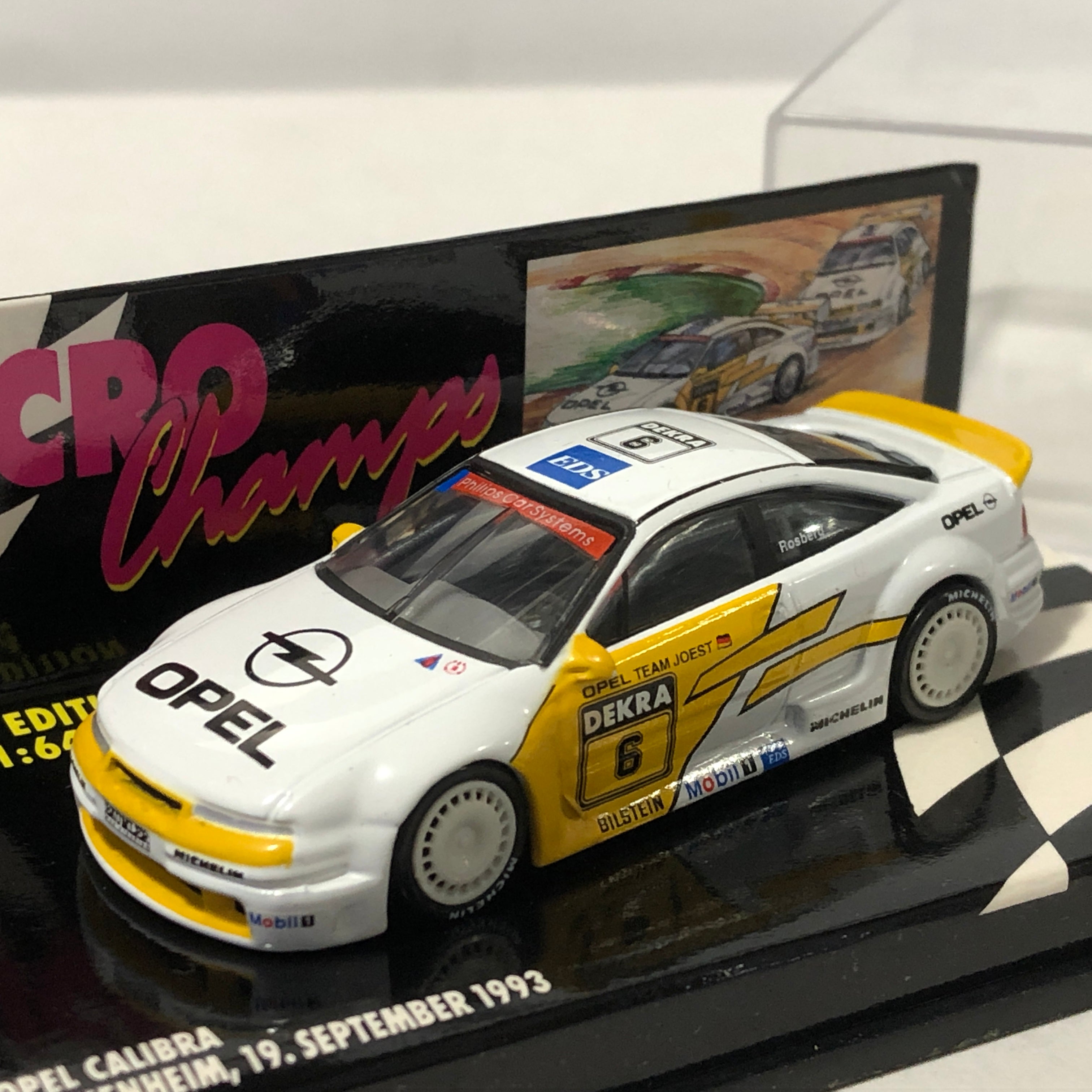 Opel Calibra 1993 Hockenheim 19/9/93 N 6 K Rosberg by Microchamps