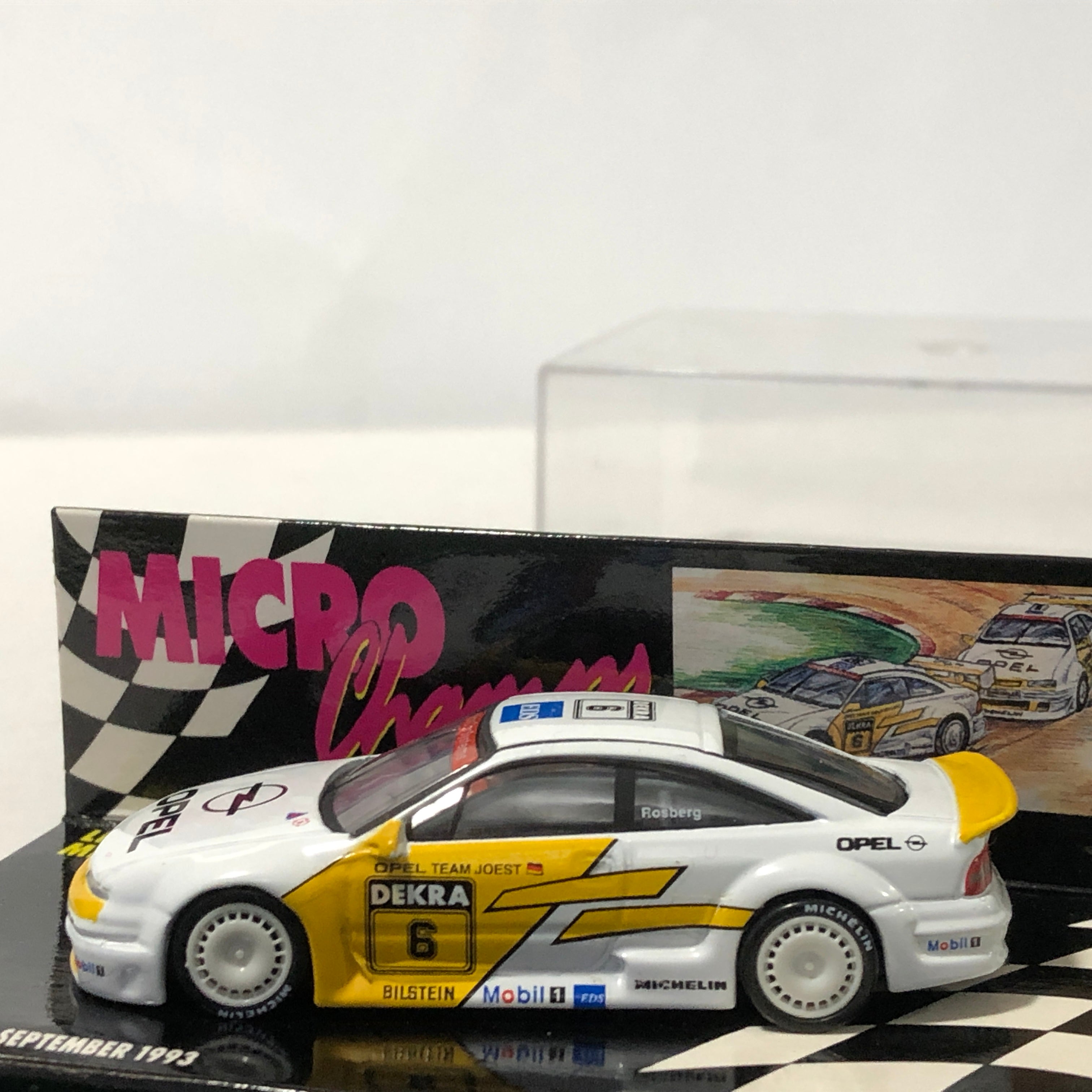Opel Calibra 1993 Hockenheim 19/9/93 N 6 K Rosberg by Microchamps