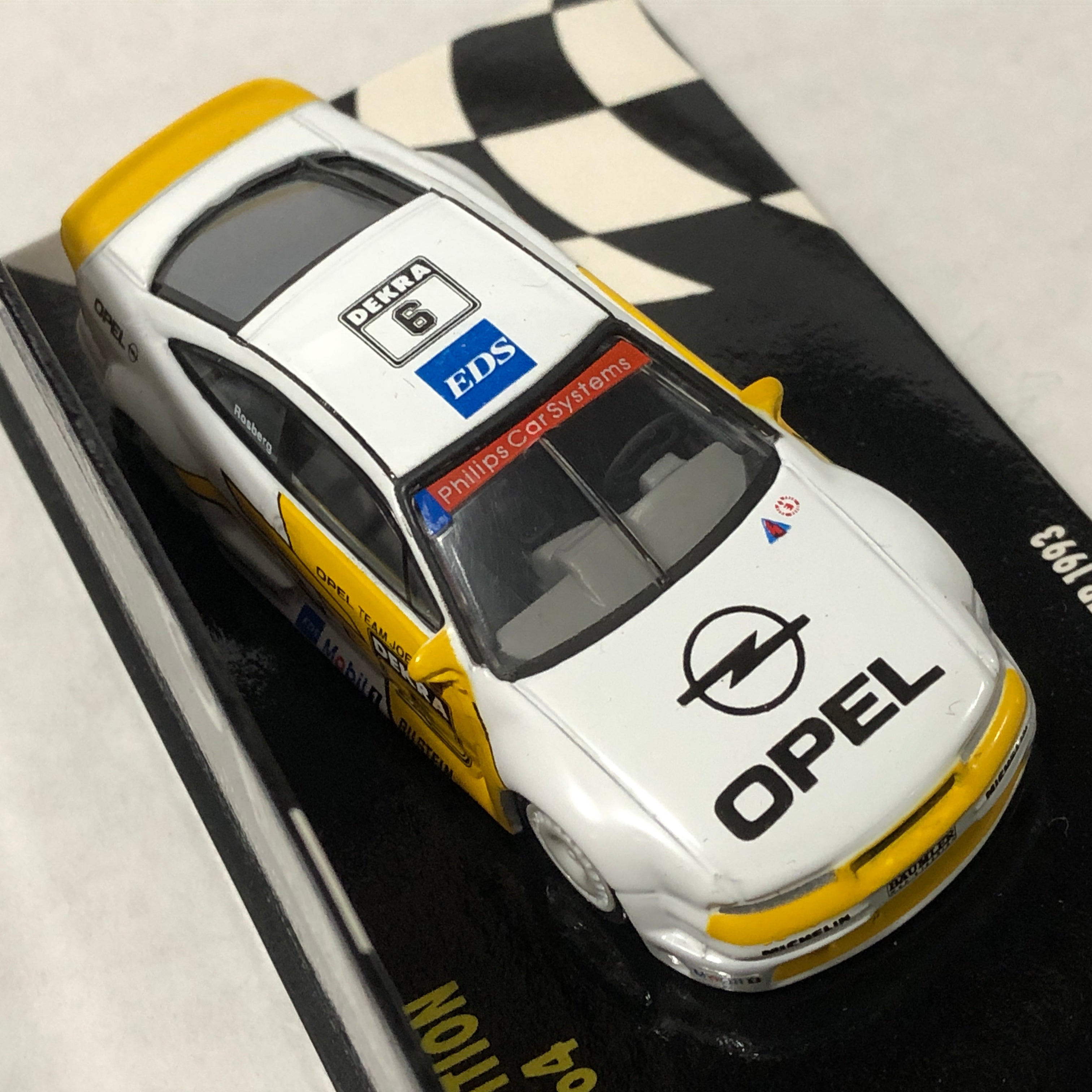 Opel Calibra 1993 Hockenheim 19/9/93 N 6 K Rosberg by Microchamps