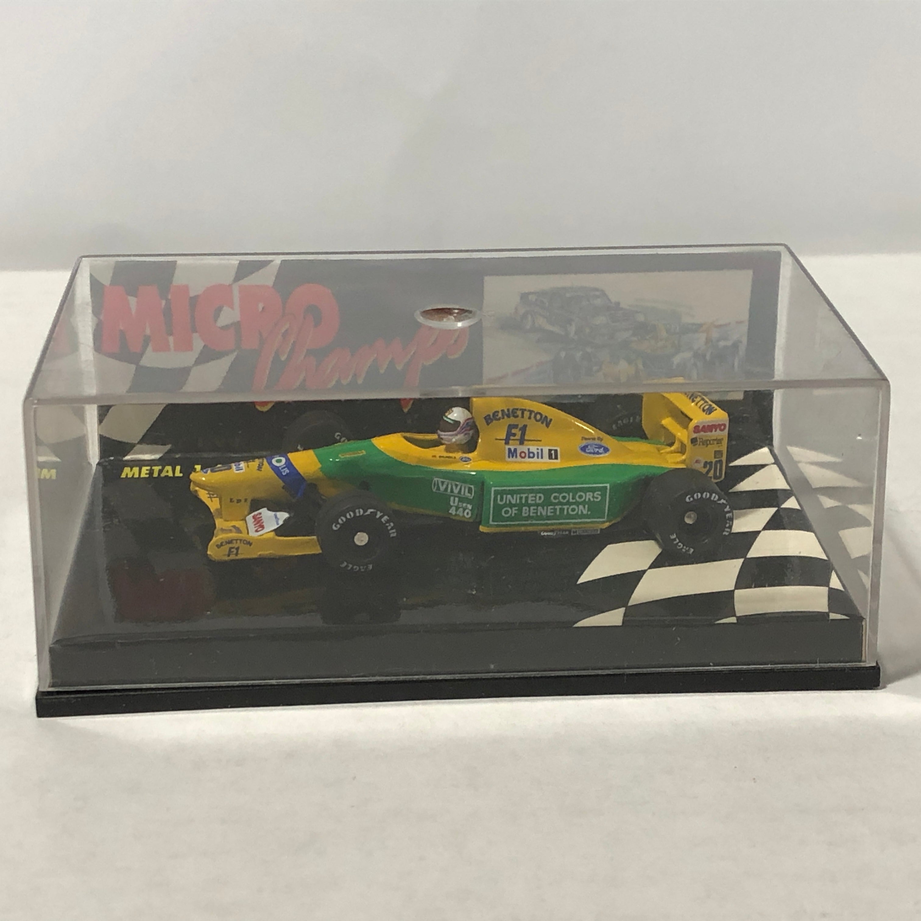 Benetton B192 F1 1992 N 20 Brundle by Microchamps 1:64 (MCH651301