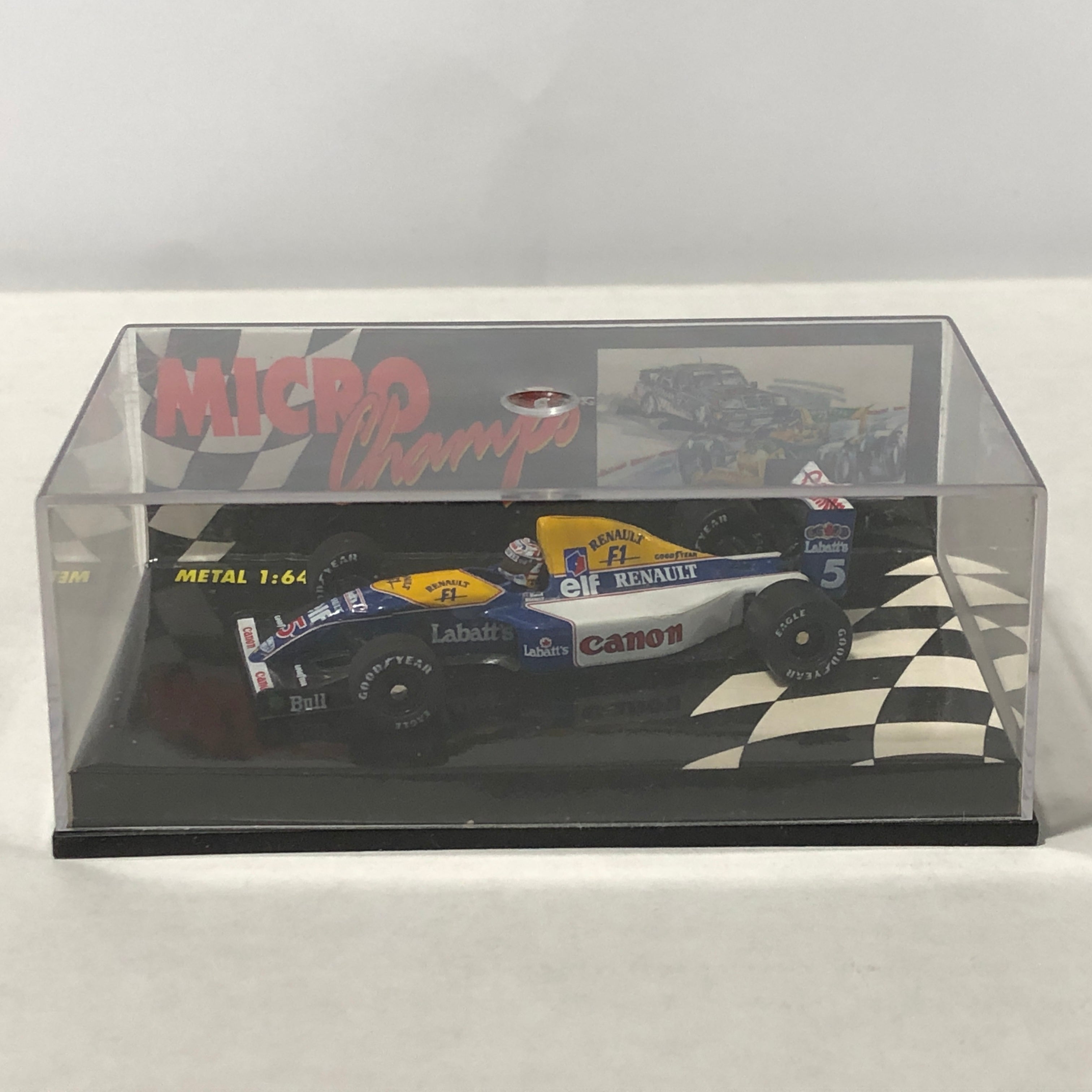 Williams FW14 F1 1991 N 5 N Mansell by Microchamps 1:64 (MCH651302