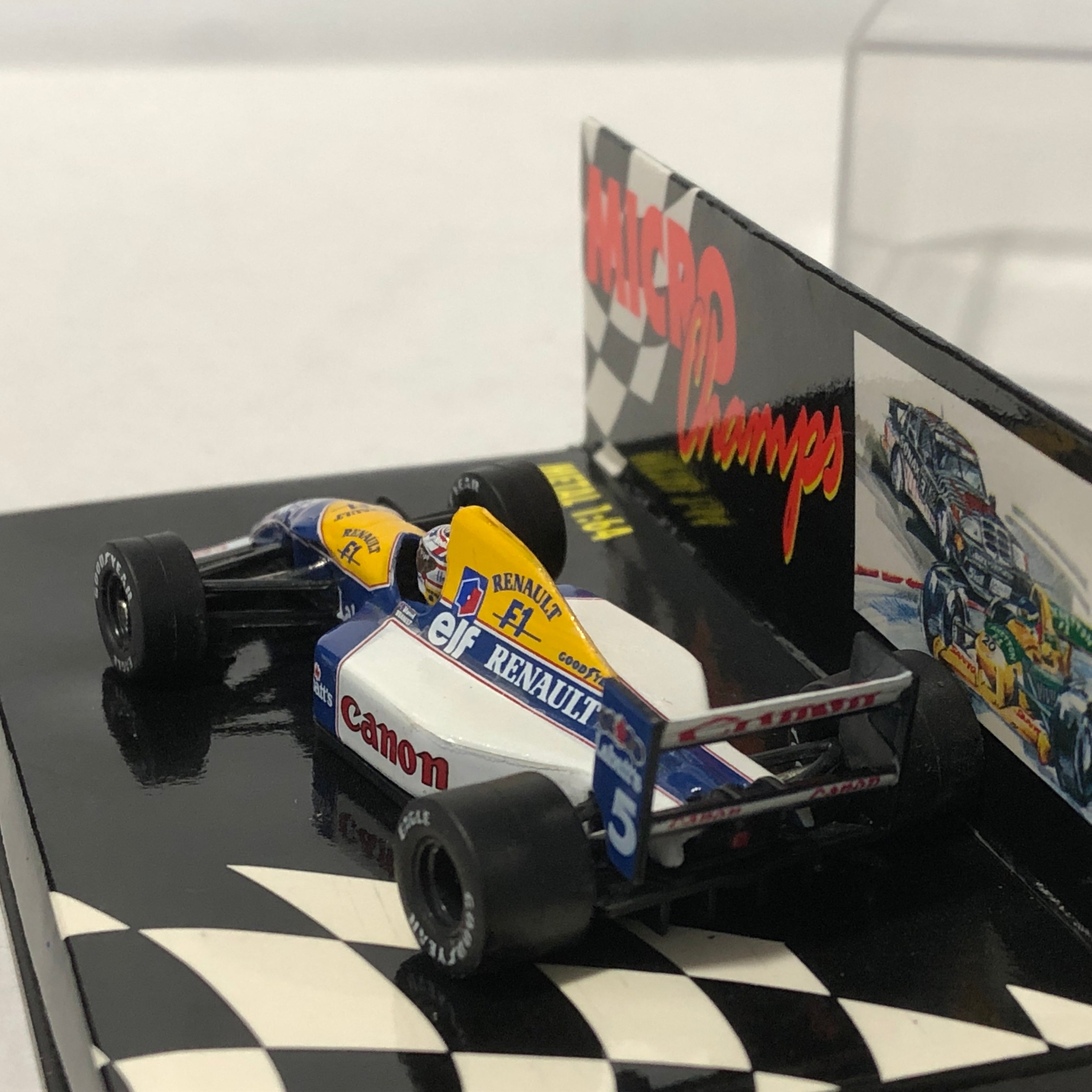 Williams FW14 F1 1991 N 5 N Mansell by Microchamps 1:64 (MCH651302